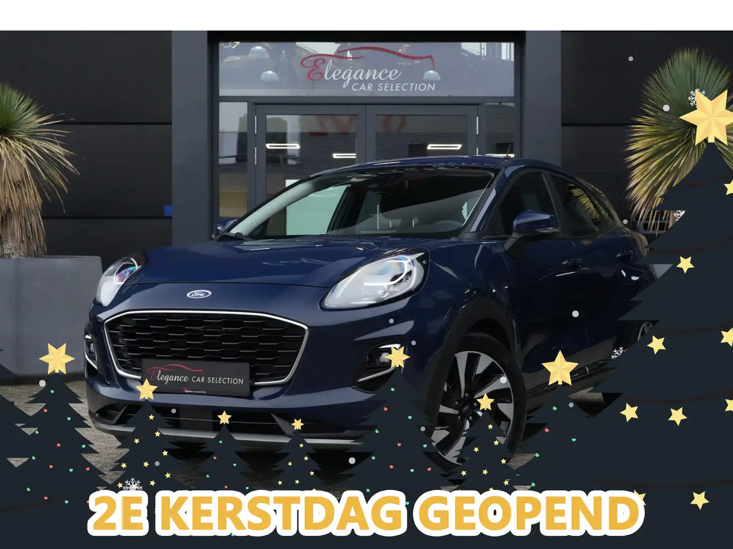 Ford Puma 1.0 EcoBoost Titanium X 155pk Navigatie/Stoelverwa Bleu - 1