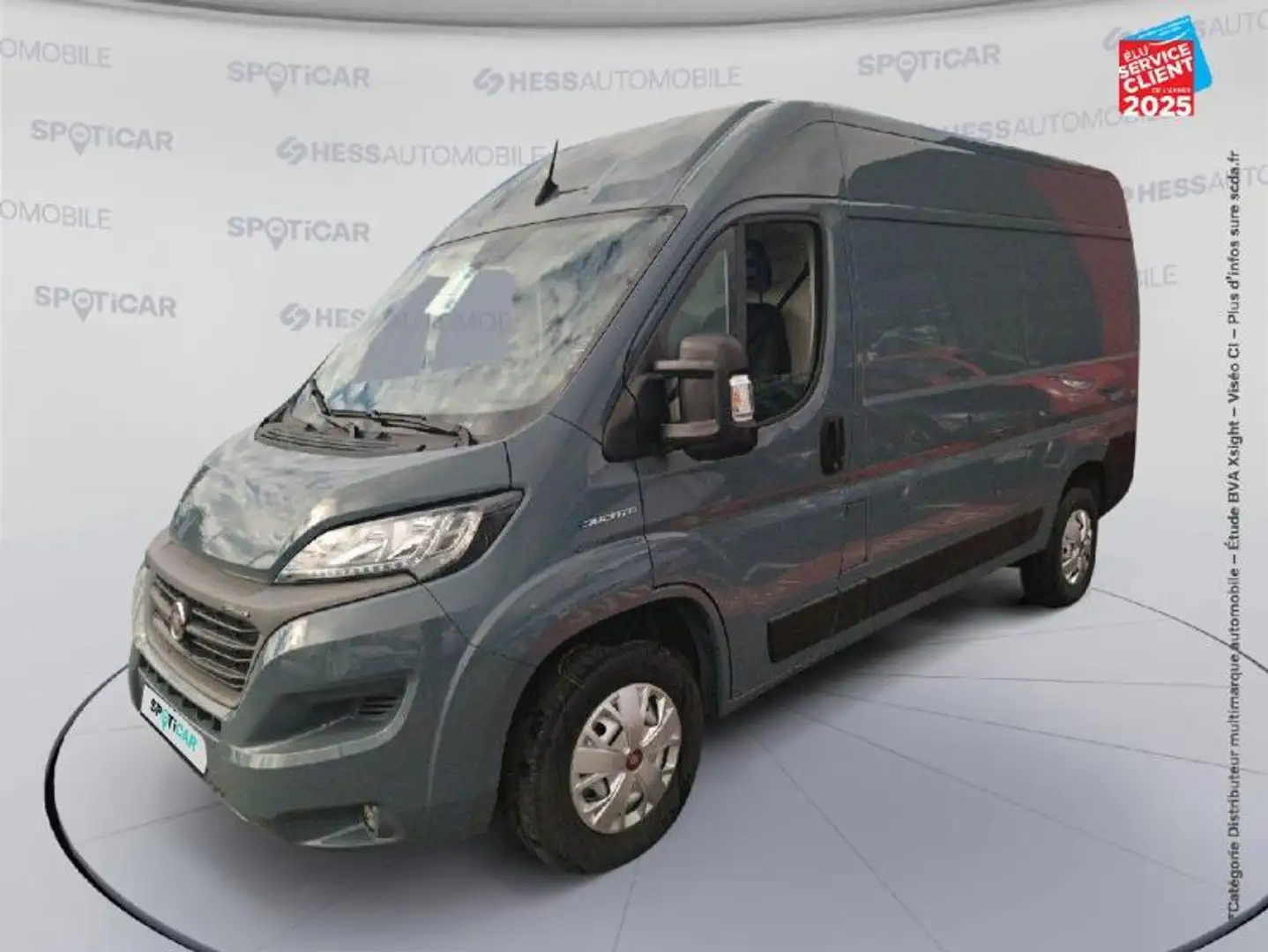 Fiat Ducato 3.5 MH2 79 kWh 122ch Evoluzione Gris - 2