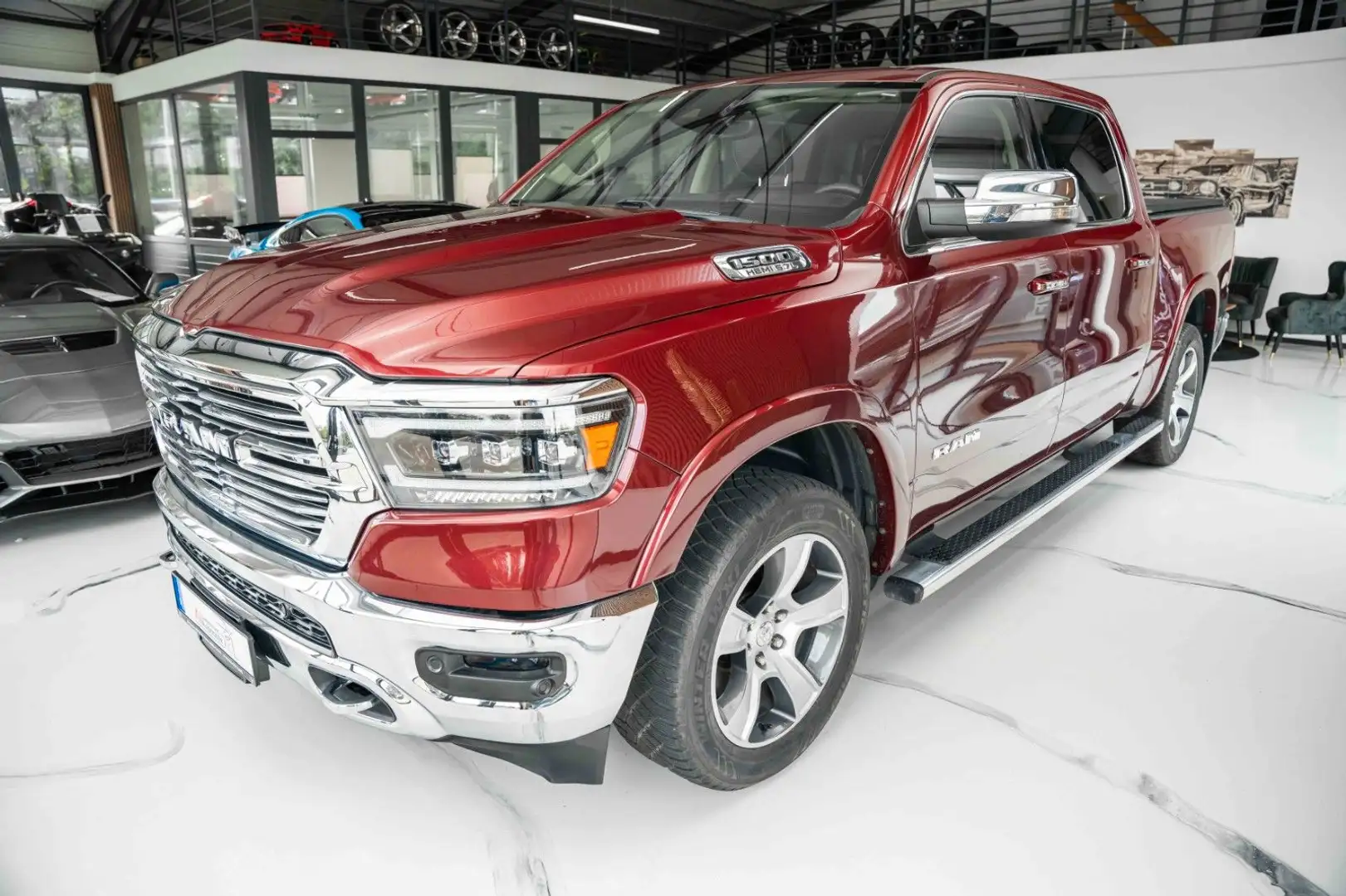 Dodge RAM 5,7 Hemi LARAMIE LPG BRC GAS PANO/LED/KAMERA Rot - 1