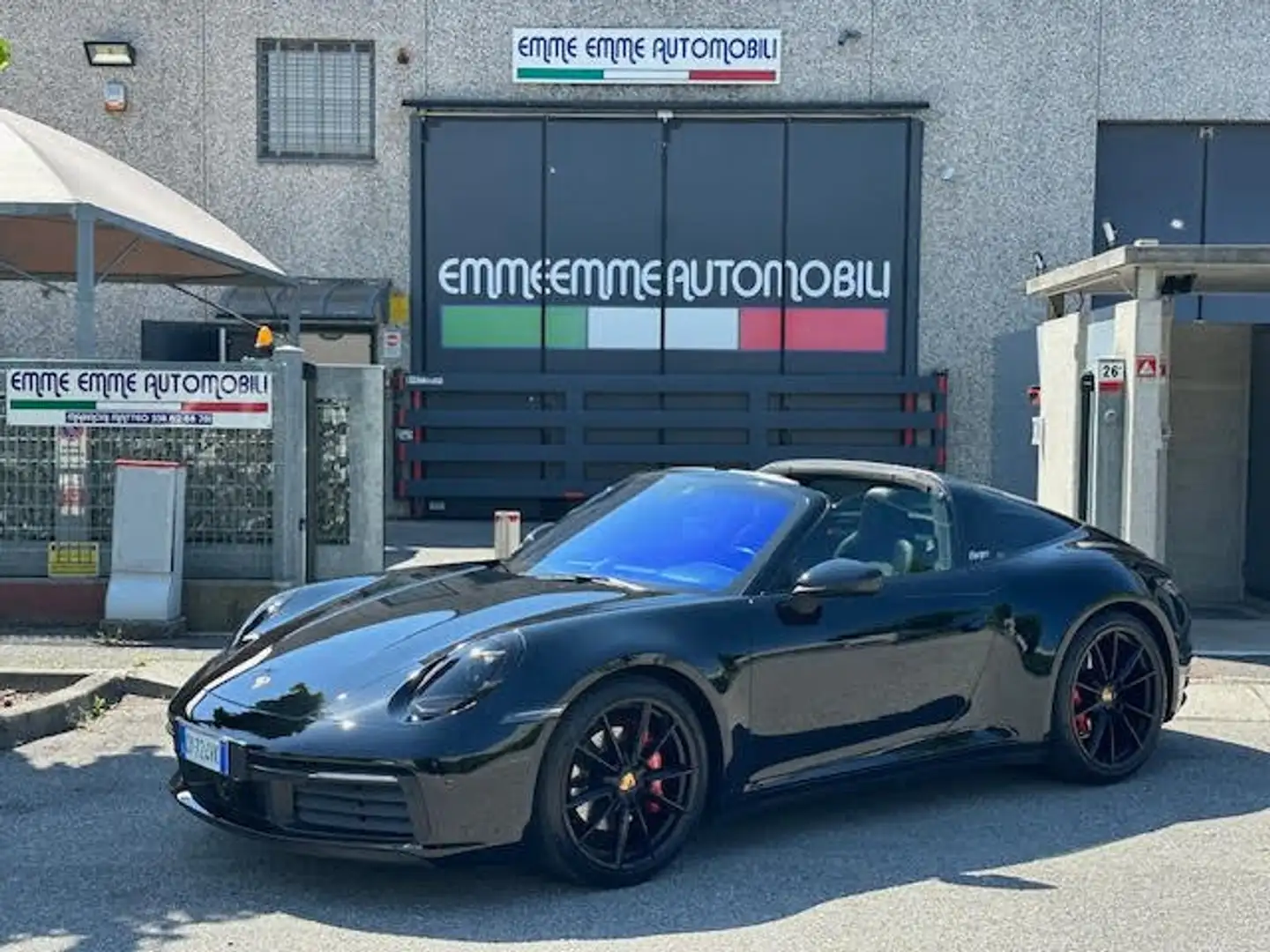 Porsche Targa 992 3.0 4 PDK SCARICO SOSPENSIONI FULL TAGLIANDI!! Noir - 1