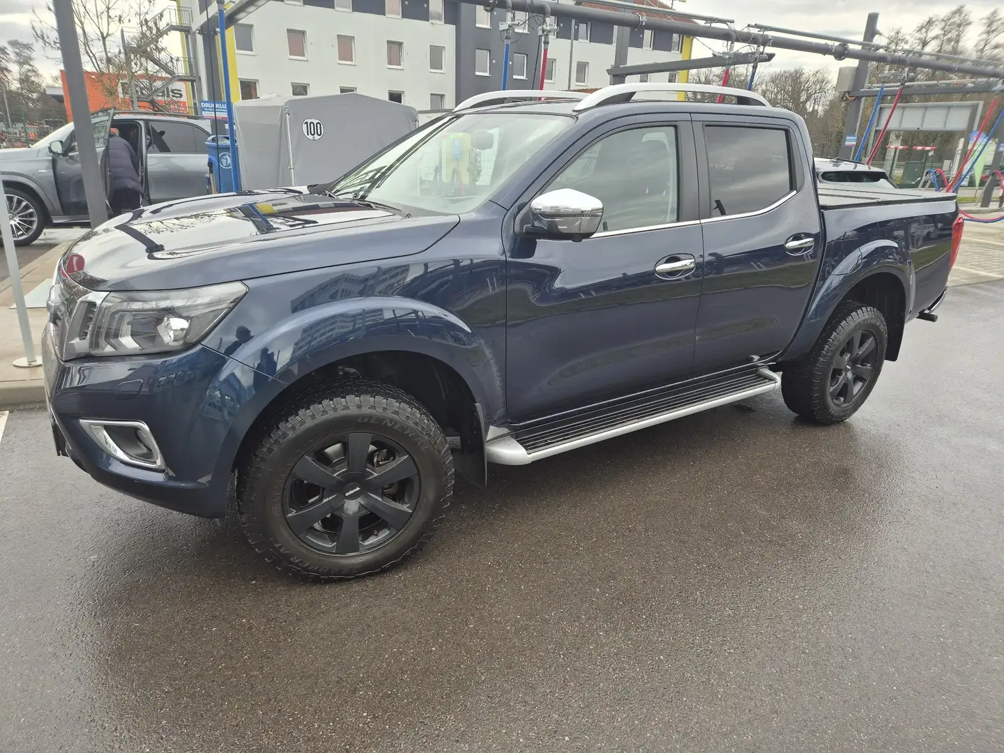 Nissan Navara DC 4x4 Autm. Tekna - 3,5 t - für Wohnkabine etc. Blau - 2