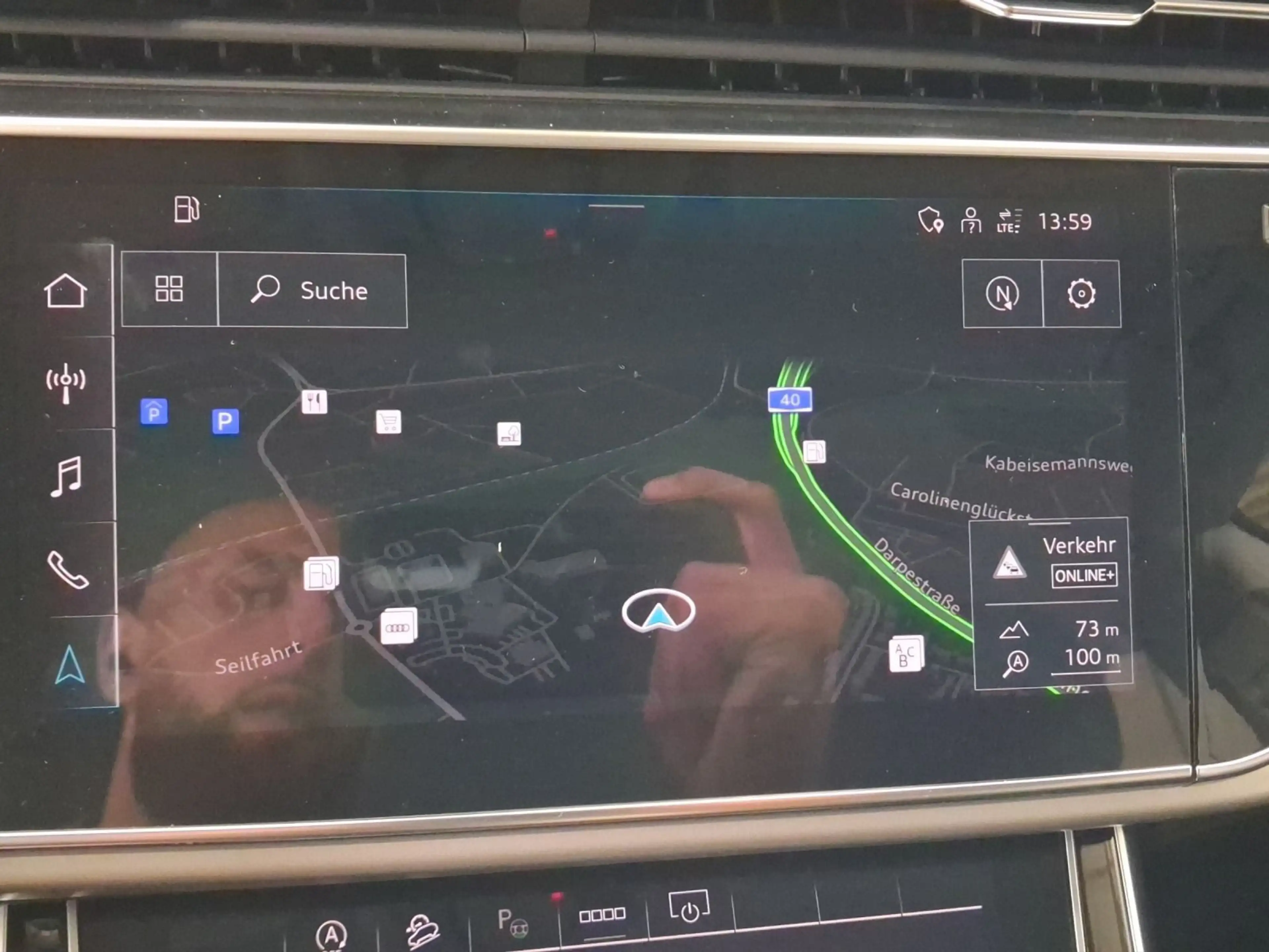 Audi Q8 55 TFSI Q LED KAMERA LM19 — photo 14