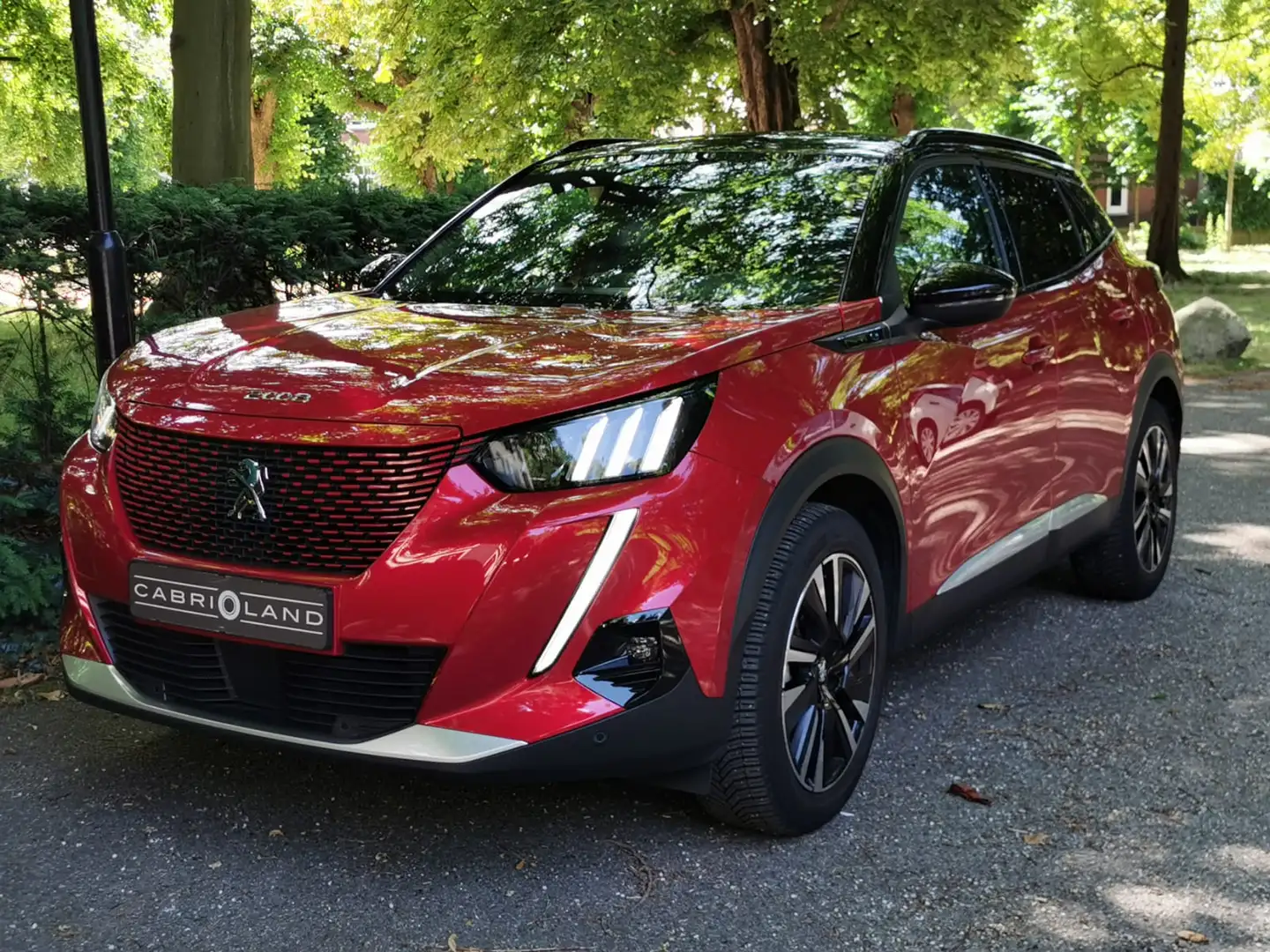 Peugeot e-2008 EV GT Pack 50 kWh, Volleder Rood - 1