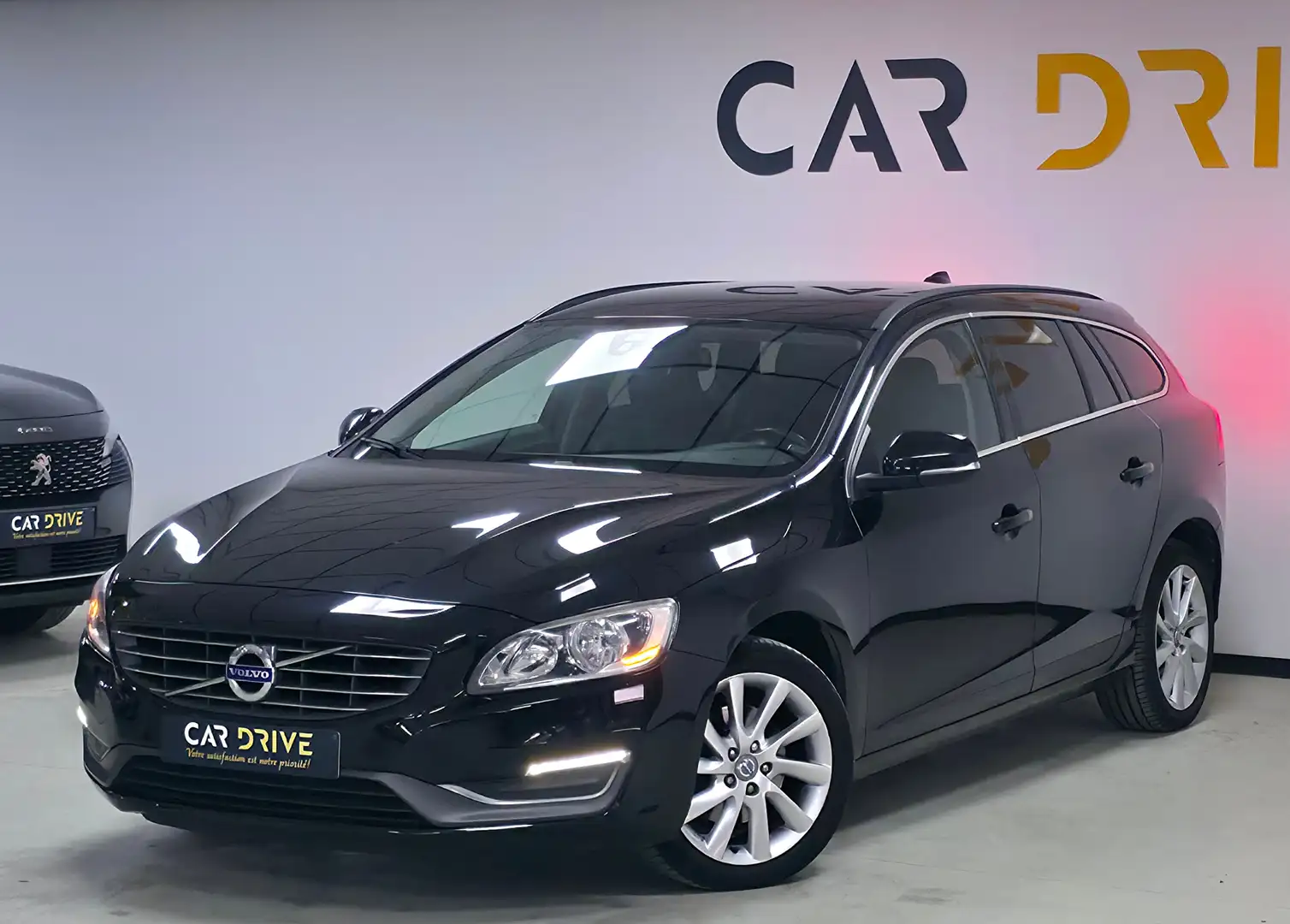 Volvo V60 1.6 D FACELIFT/CAPTEUR/CRUISE/CUIR/1ER PROPRIO Bleu - 1