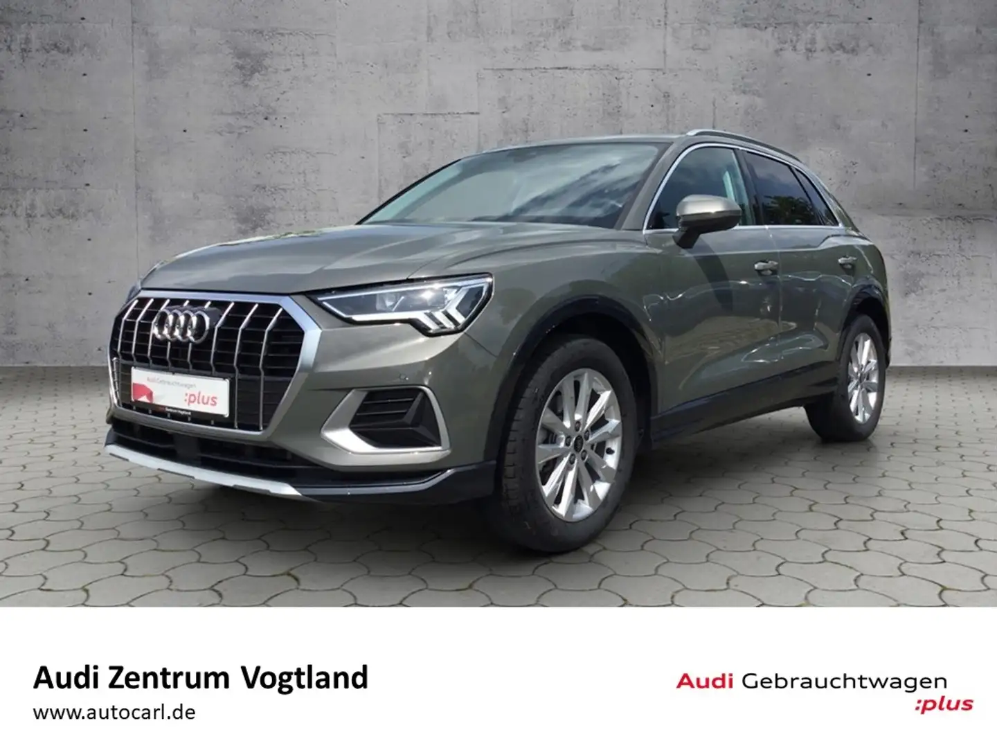 Audi Q3 advanced 35 TDI S tronic LED/AHK/ACC KLIMA ALU Grijs - 1