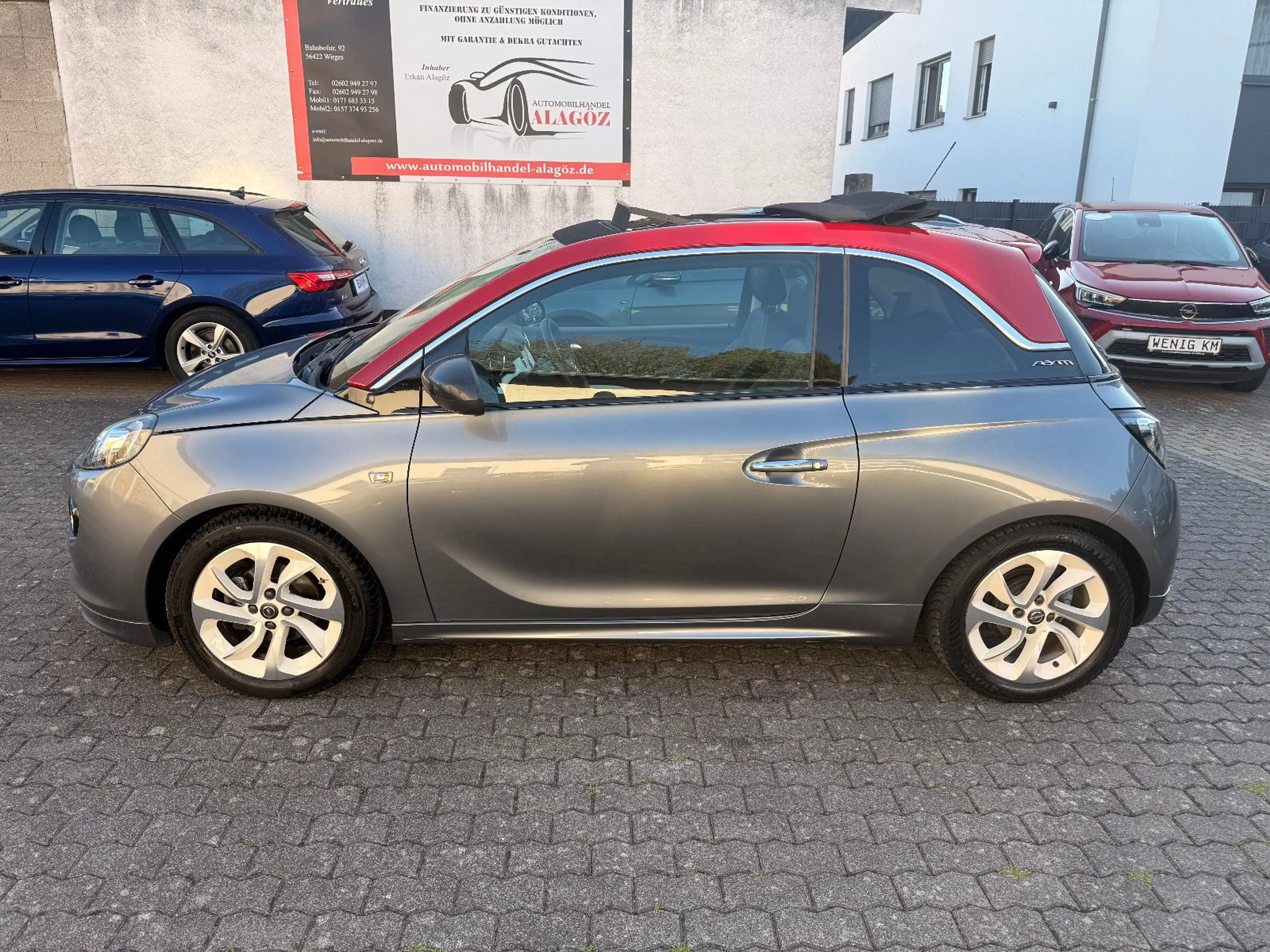 Opel Adam ADAM OPEN AIR 120 Jahre TEIL-LEDER LED FALLDACH — photo 7