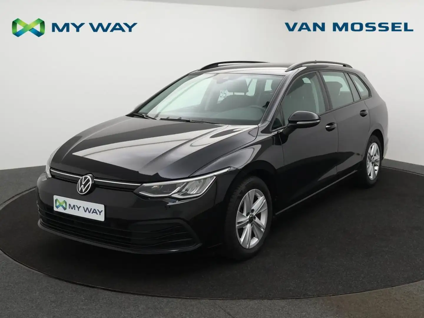 Volkswagen Golf Variant Golf Variant Life 1.0TSI 110PK *NAVI*APP CONNECT*BLTH*ADAPTIVE CRUISE*DIGITAL DASHBOARD*... Fekete - 1