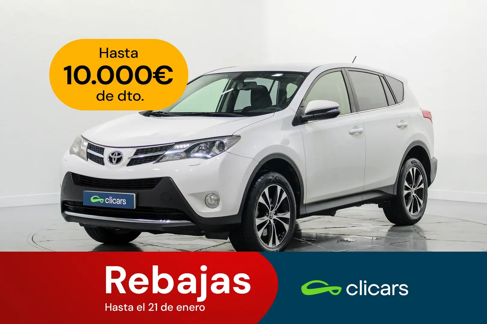 Toyota RAV 4 120D Business AWD Weiß - 1