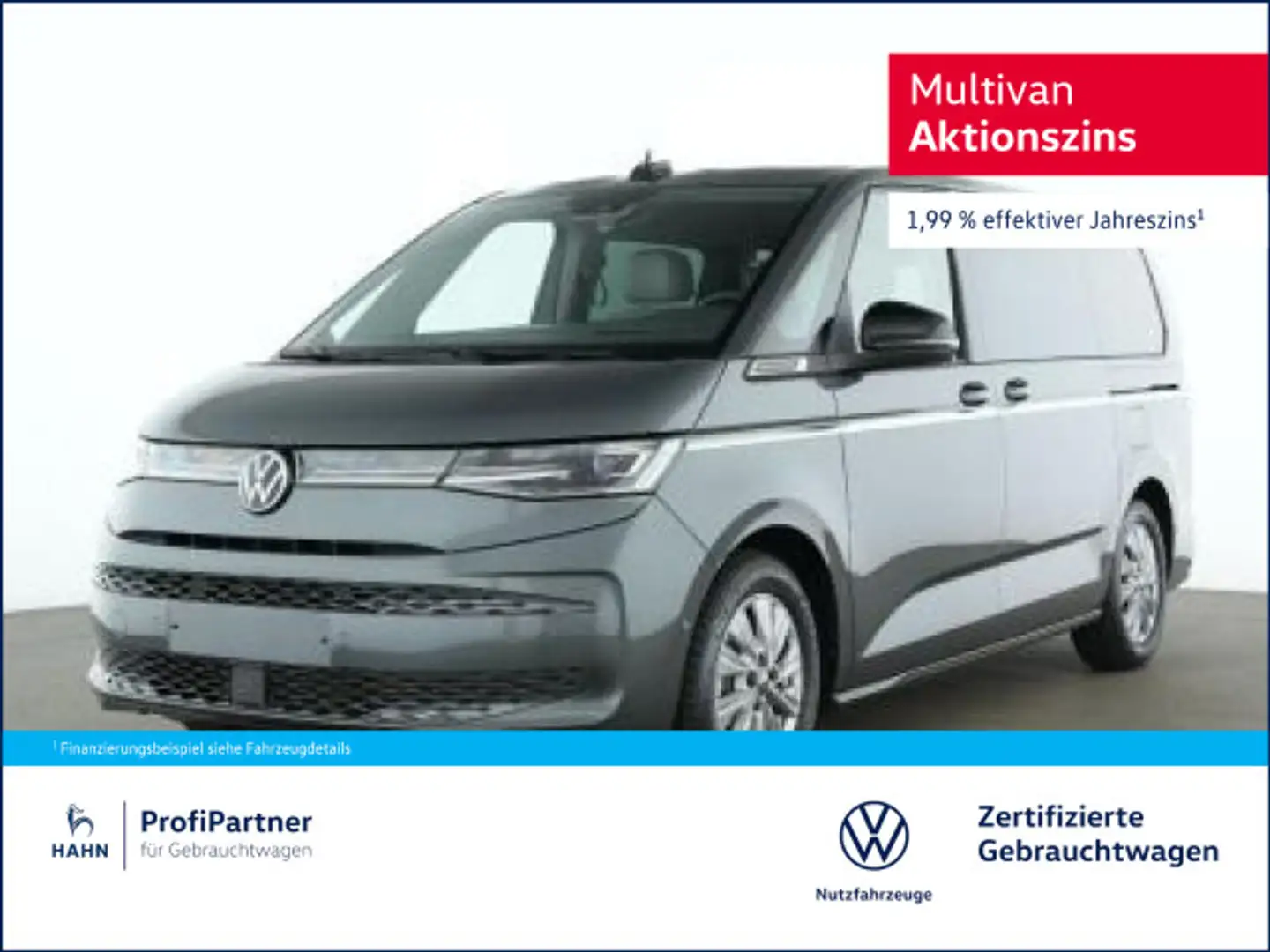 Volkswagen T7 Multivan Style LÜ 1,4TSI eHybrid 110kW DSG HUD Grau - 1