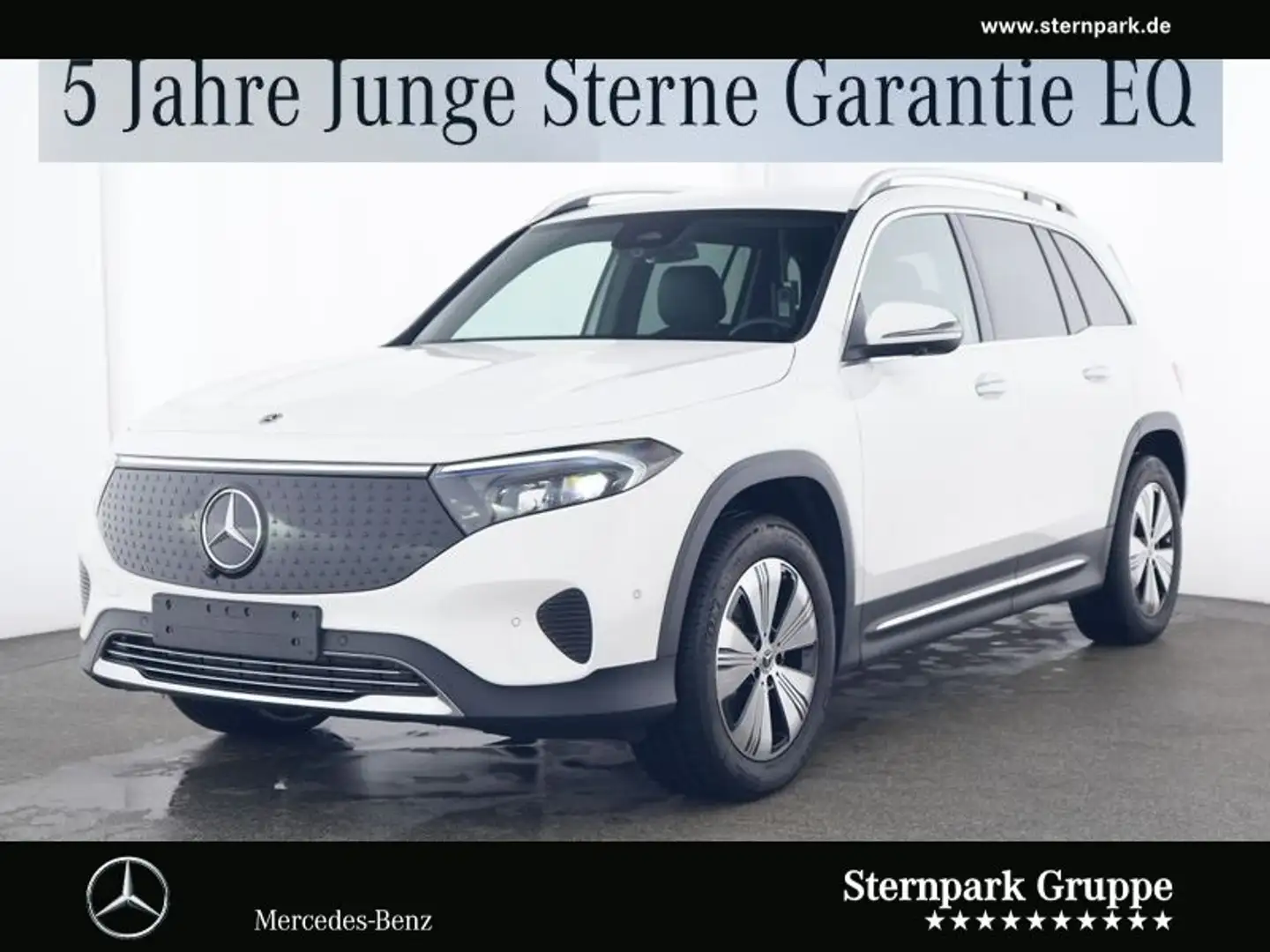 Mercedes-Benz EQB 300 EQB 300 4M Progressive'AHK'Fahrass.P'KeylGo'360° Weiß - 1