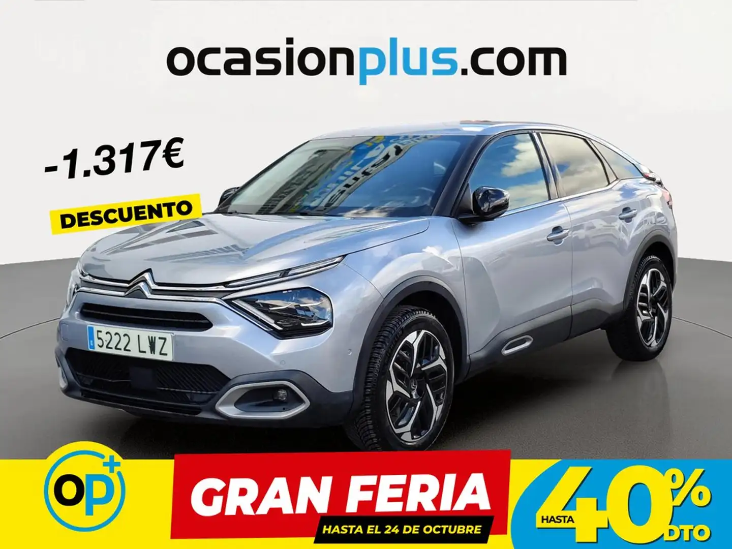 Citroen C4 1.5 BlueHDI S&S Shine EAT8 130 Gris - 1