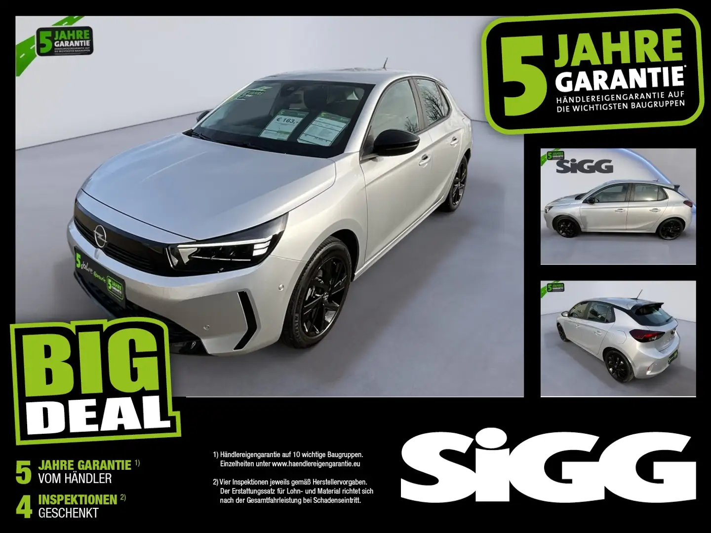 Opel Corsa F 1.2  Edition LED-Licht Lenkradheizung Grau - 1