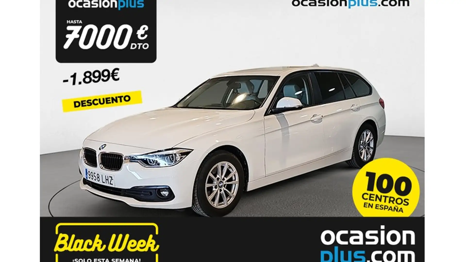 BMW 320 320d Touring Blanco - 1