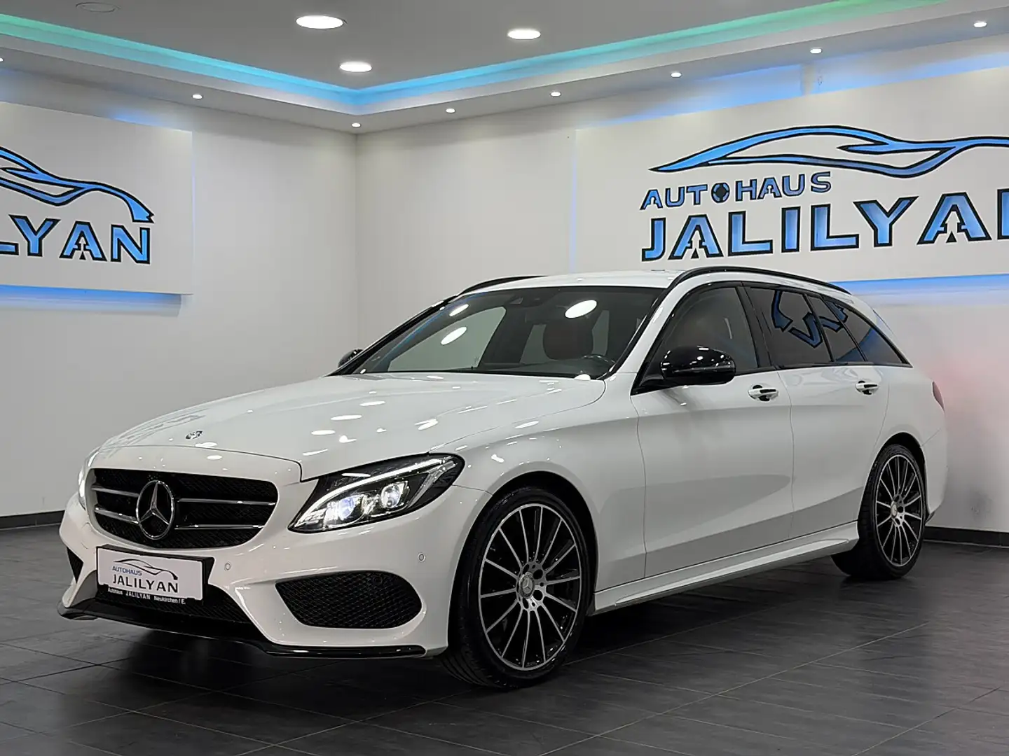 Mercedes-Benz C 200 d T d AMG-Line 7G Tronic Plus Weiß - 2