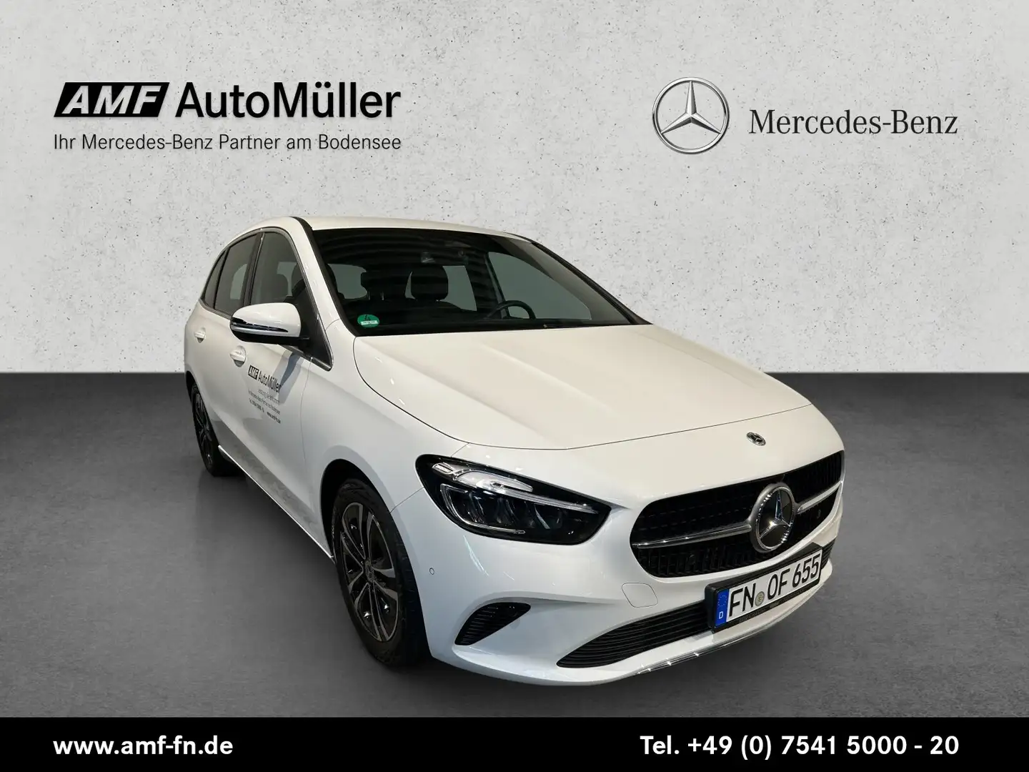 Mercedes-Benz B 180 B 180 Progressive AUTOM.+AHK+EASY-P.+KAMERA+LED+ Weiß - 1