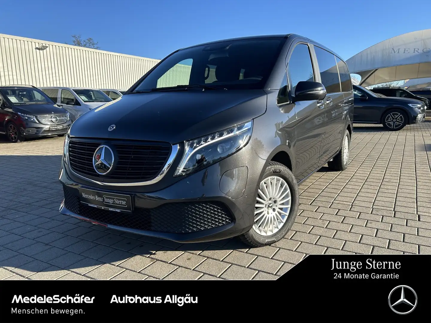 Mercedes-Benz EQV 250 EQV 250 LANG EL TÜREN 360° BURMESTER PANORAMA Gris - 1