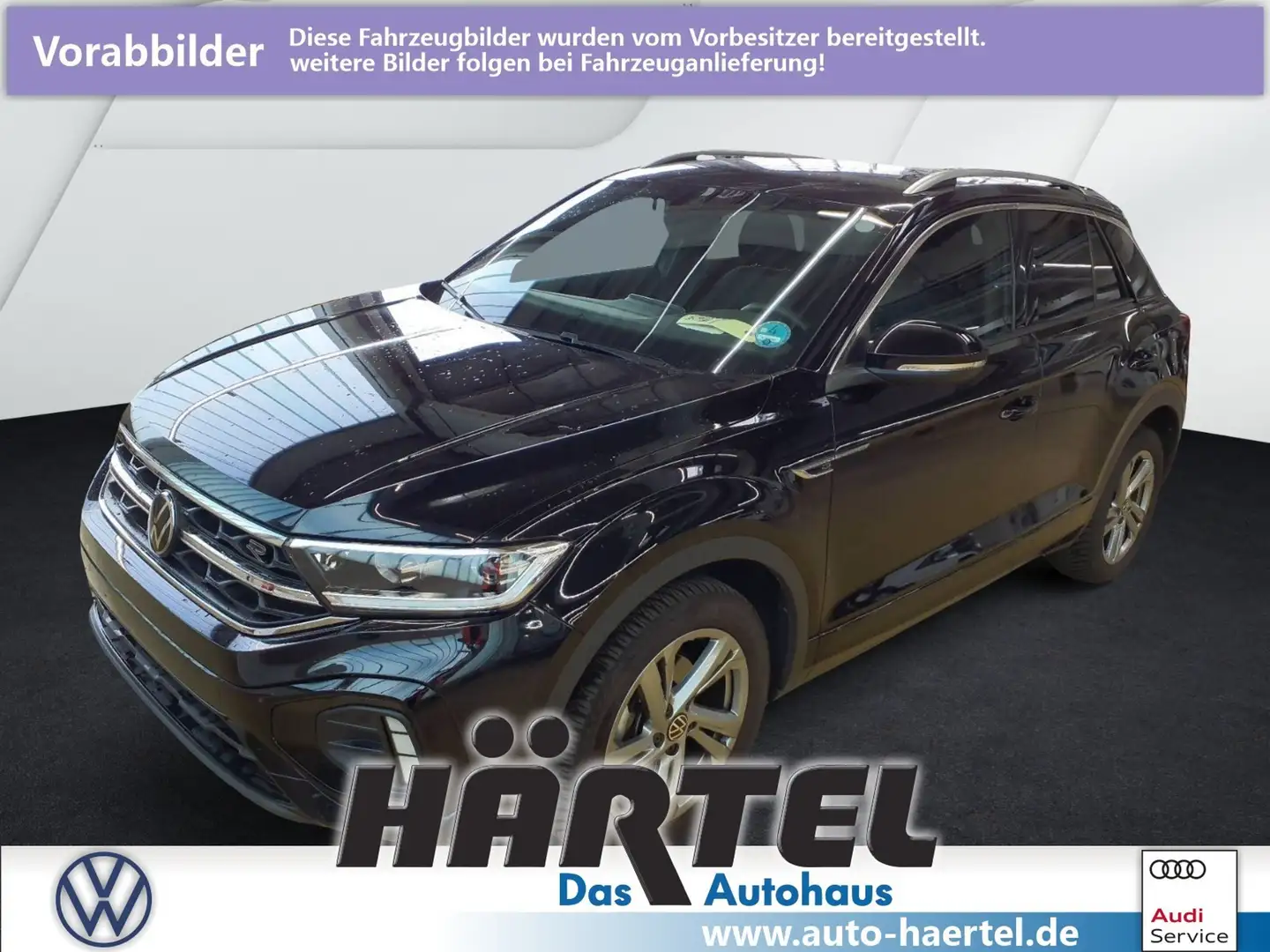 Volkswagen T-Roc R-LINE 1.5 TSI DSG (+ACC-RADAR+NAVI) LED Schwarz - 1