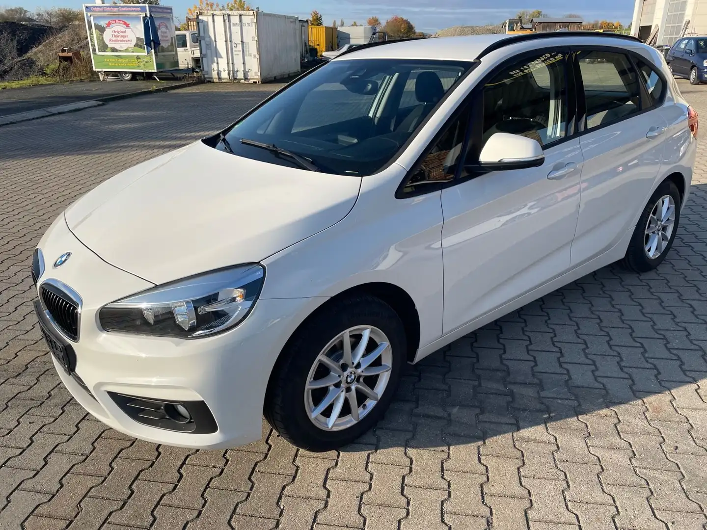 BMW 216 216 i Active Tourer Scheckheft,erste Hand,8 fach Blanc - 1