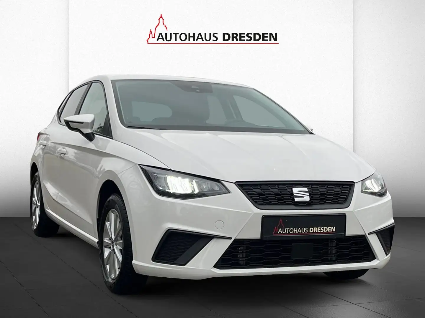 SEAT Ibiza 1.0 TSI Style LED+LM+SpurH Blanc - 2