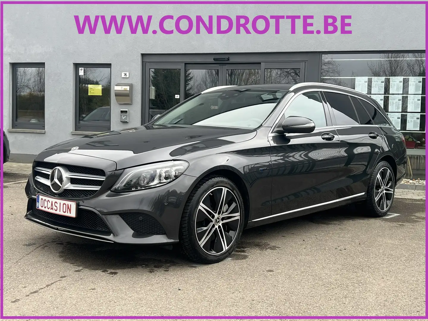 Mercedes-Benz C 300 DE BREAK 306 CV HYBRIDE DIESEL Noir - 1