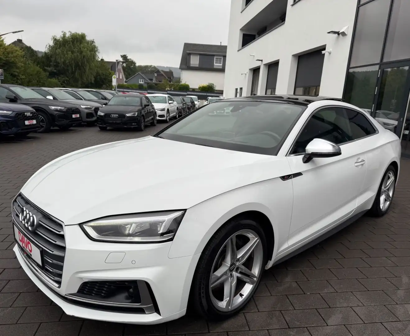 Audi S5 Coupe 3.0 TFSI quattro ABT/Pano/Matrix/HeadUp Blanc - 1