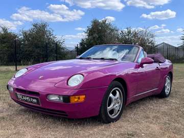 Cabriolet RUBYSTONE OVER APRICOT AND MAGENTA ULTRA RARE Certified 27160 MILES CAR