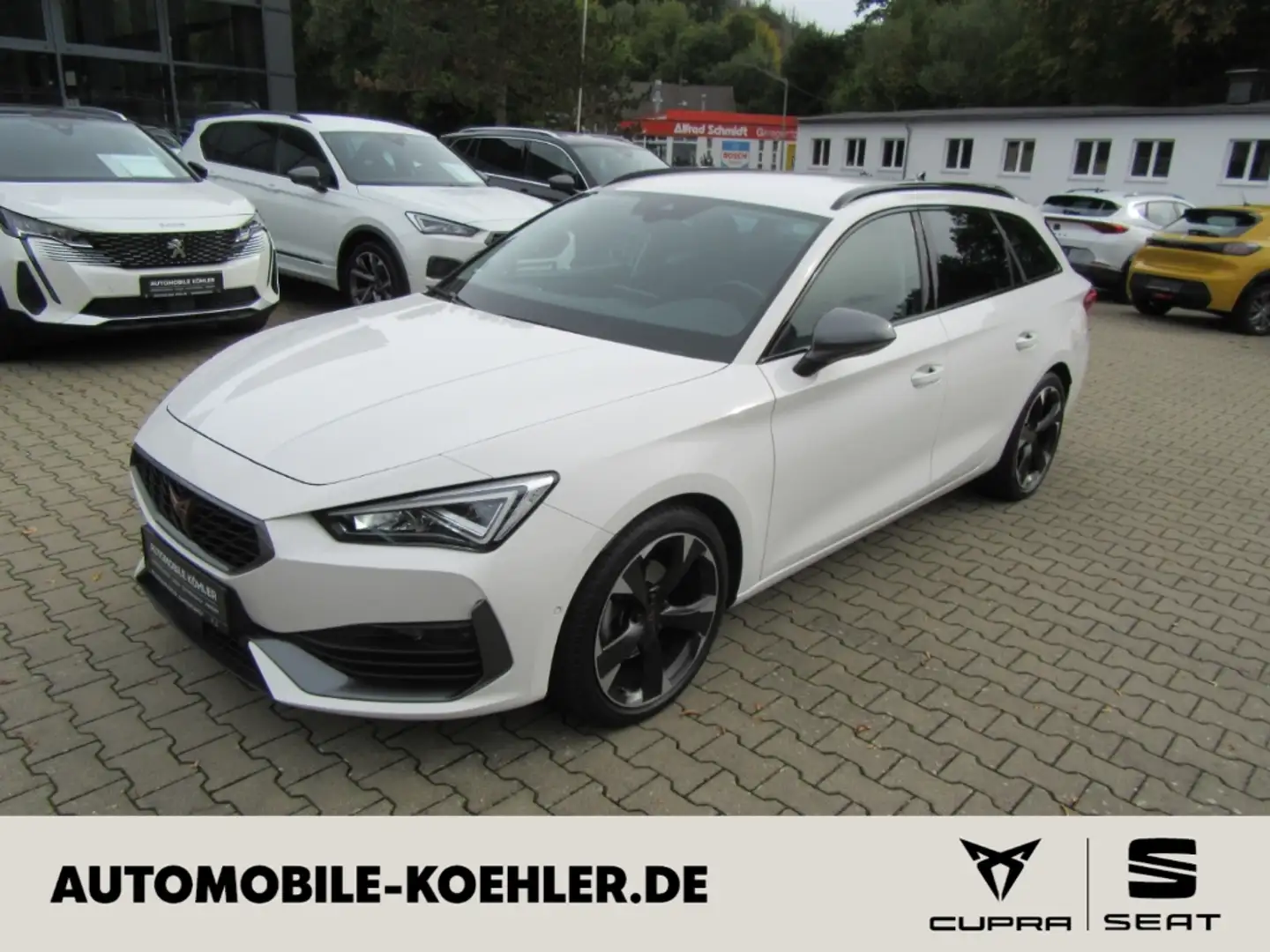 CUPRA Leon Sportstourer 1.5 eTSI DSG Full Link Kessy Blanc - 1