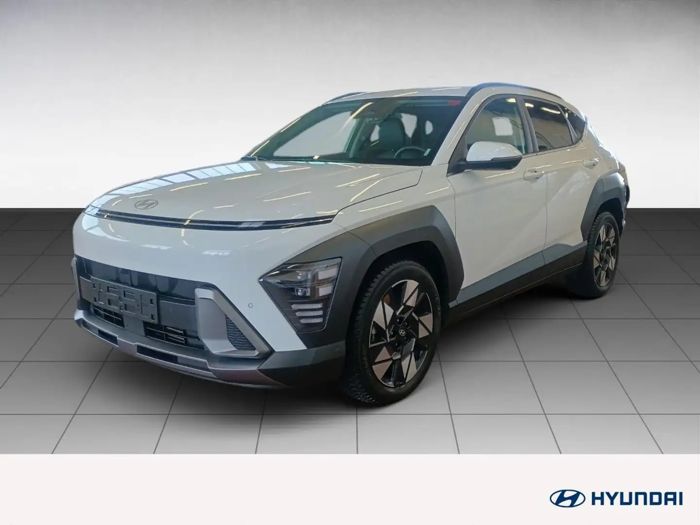 Hyundai KONA 1.6 T-GDI Prime FLA SpurH LM 2xKlima Navi Weiß - 2