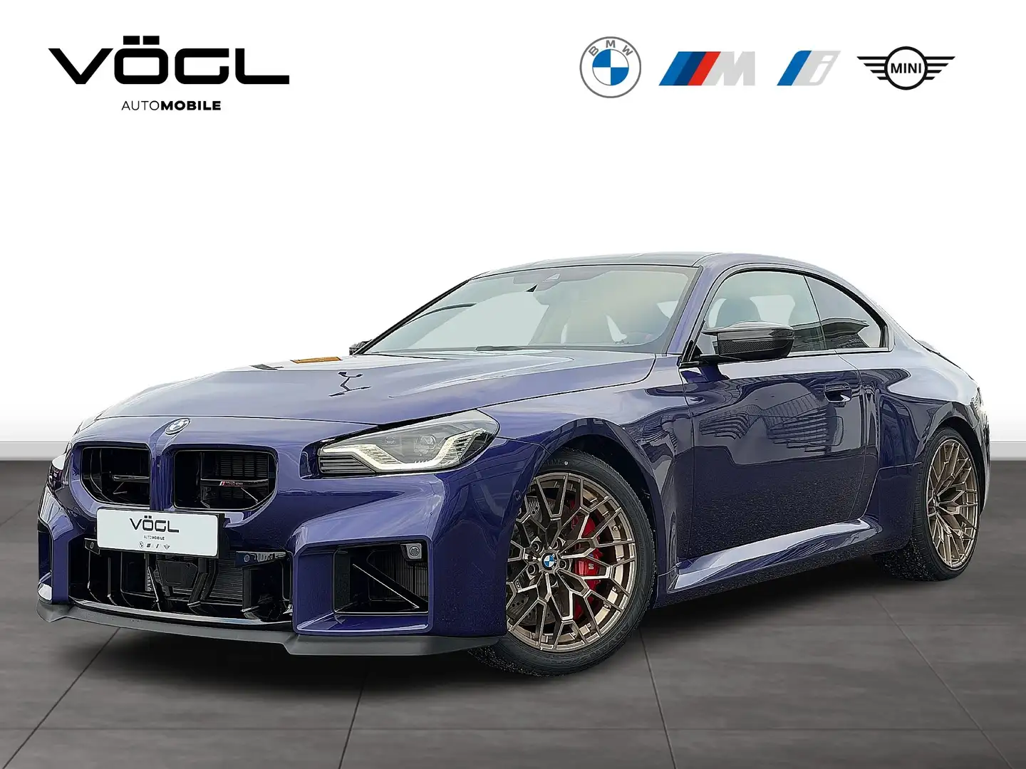BMW M2 CS Coupé M Drivers P. HK HiFi DAB LED Shz Blu/Azzurro - 1