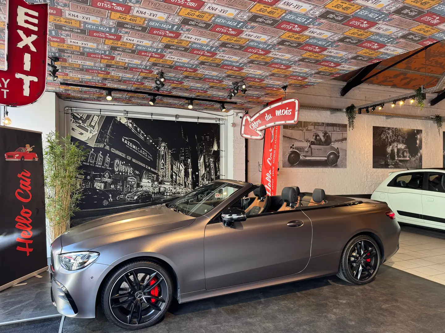 Mercedes-Benz E 53 AMG Cabriolet 4-Matic+ * ULTRA FULL OPTIONS * GARANTIE Gris - 1