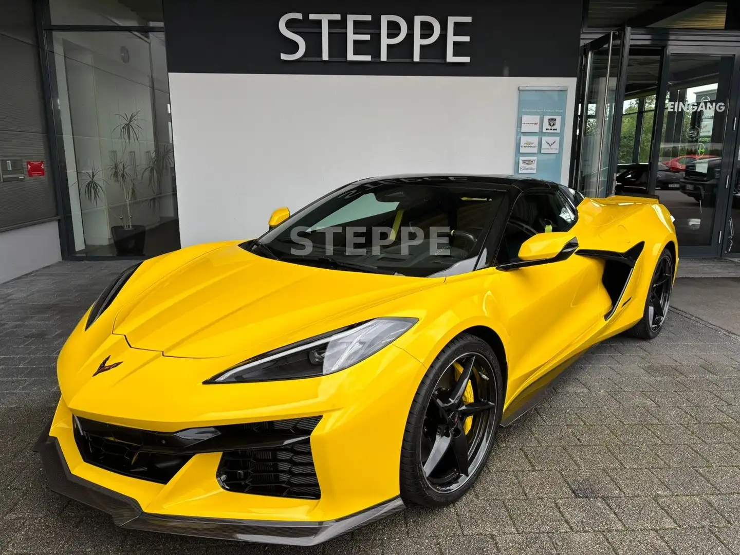 Corvette C8 E-Ray 3LZ Convertible EU-Mod Herst.Garantie Galben - 2