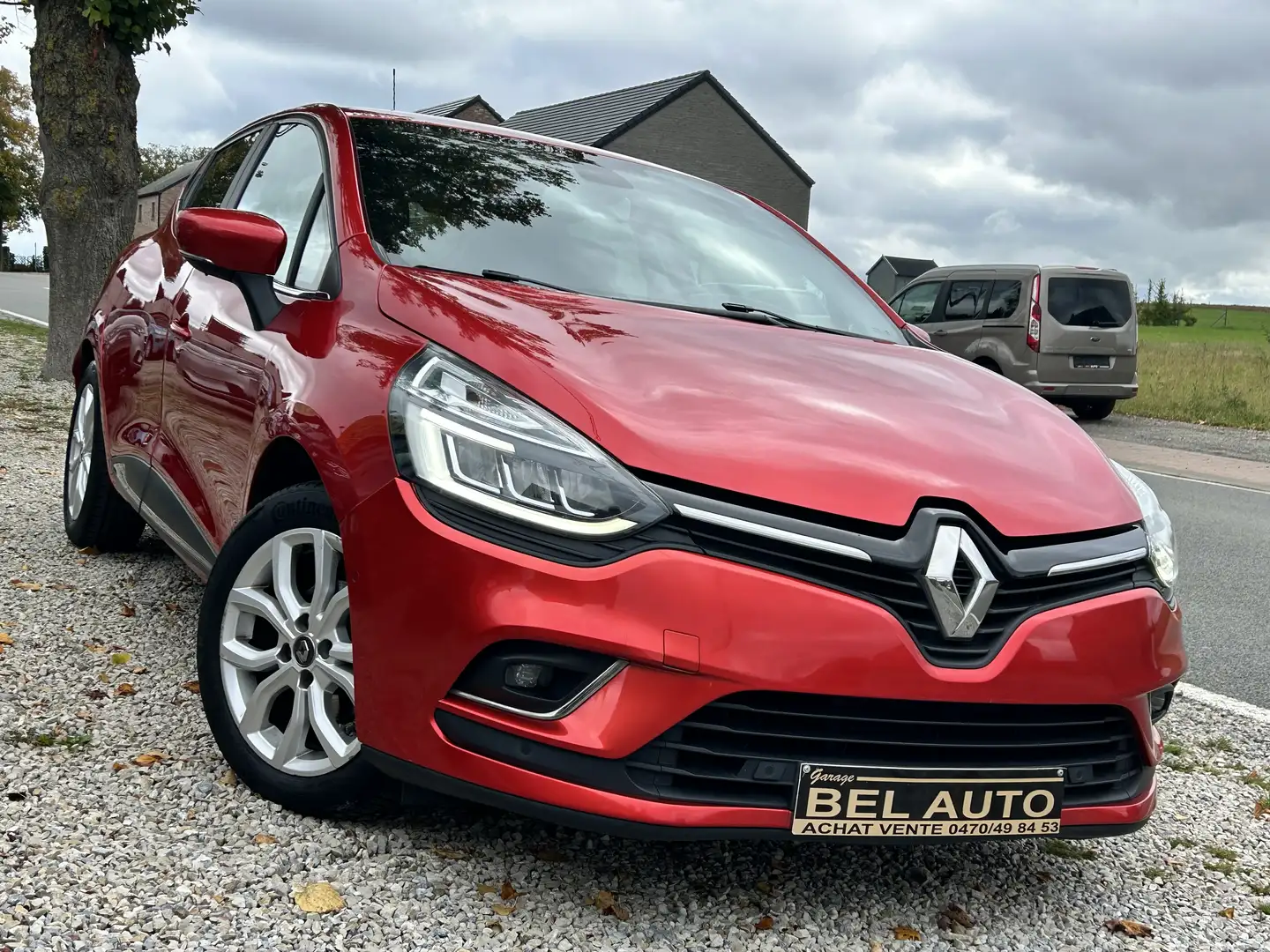Renault Clio Clio 0.9 TCeIntens-Full Led-Navi-Clim auto-Curıse Rouge - 1