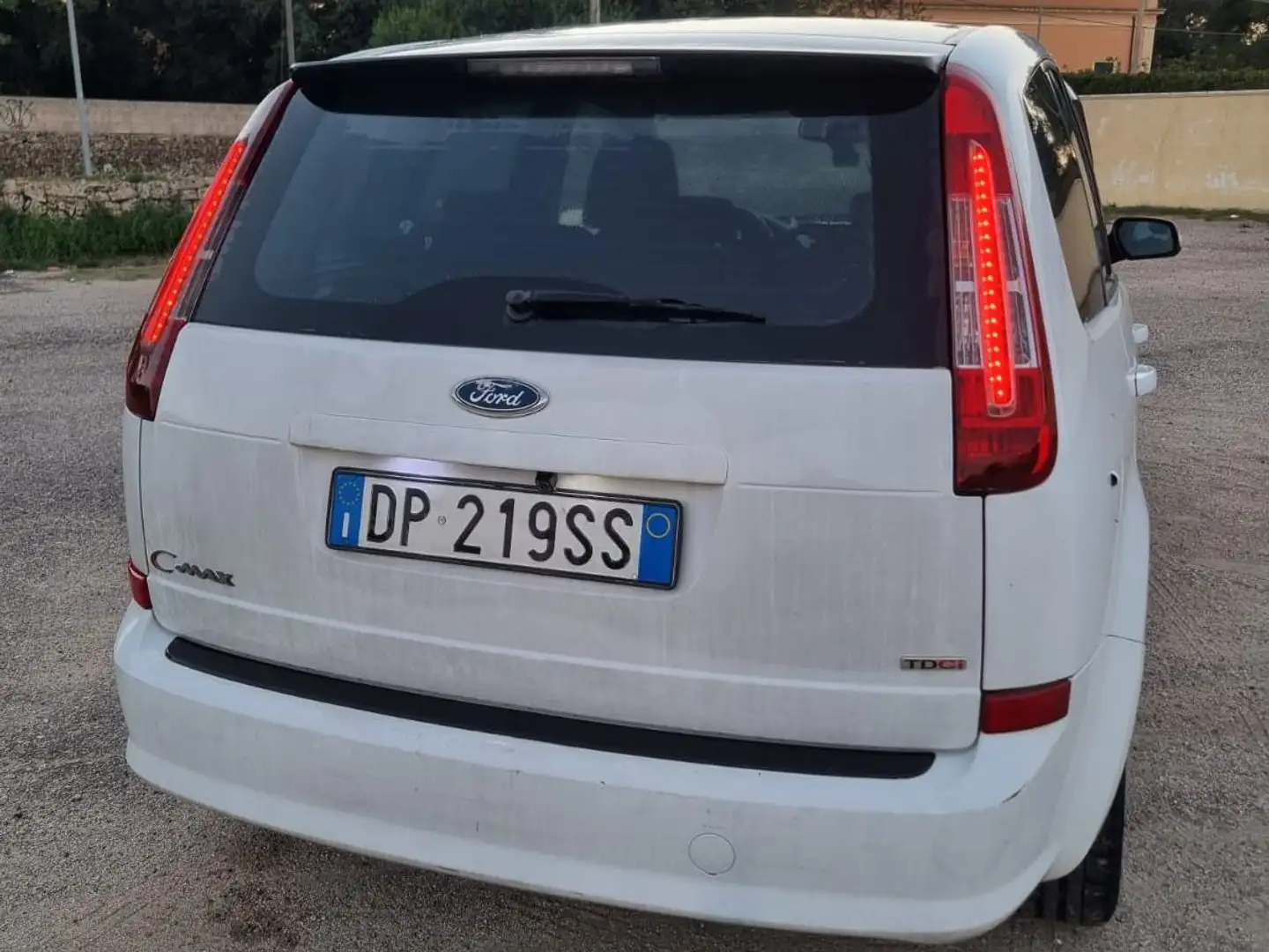 Ford C-Max C-Max 1.6 tdci Titanium Pack c/esp 90cv Bianco - 2