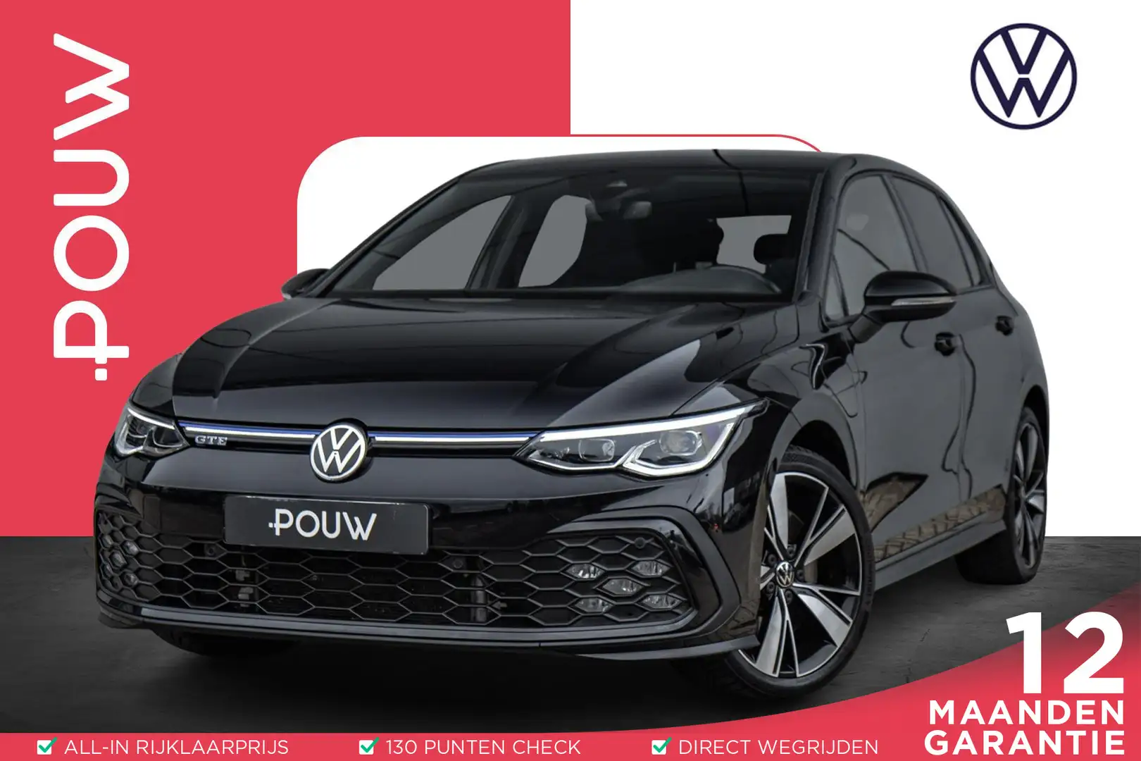 Volkswagen Golf GTE 1.4 eHybrid 245pk | Achteruitrijcamera | Cruise Co Nero - 1