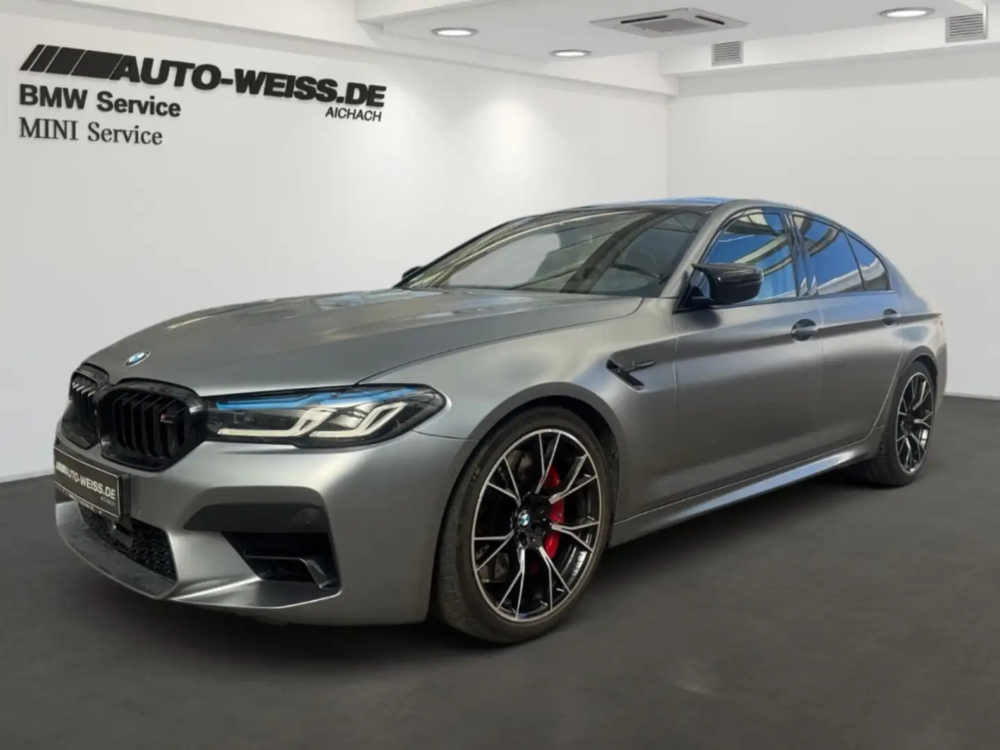 BMW M5 Competition Laserlicht Sportpaket HUD AD Navi Lede Azul - 1