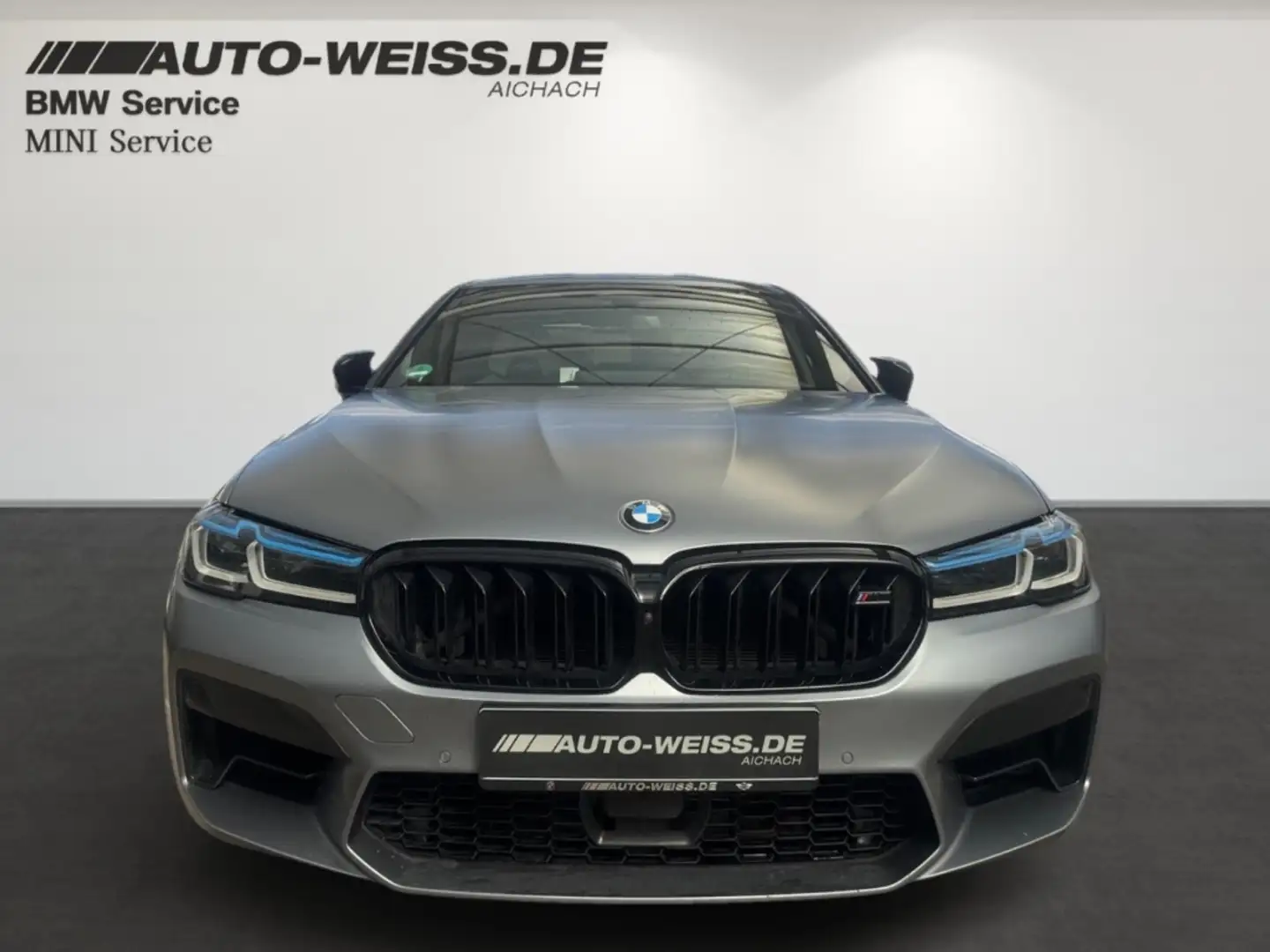 BMW M5 Competition Laserlicht Sportpaket HUD AD Navi Lede Azul - 2