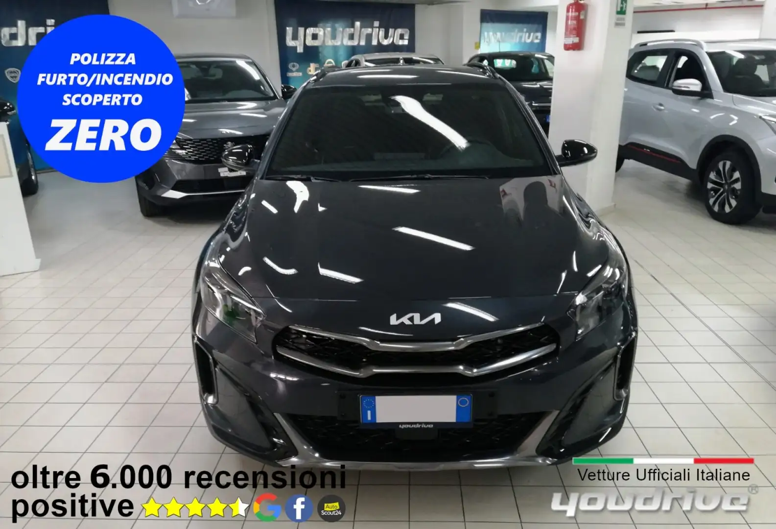 Kia XCeed 1.5 T-GDi 140 CV MHEV MT Business Grigio - 1