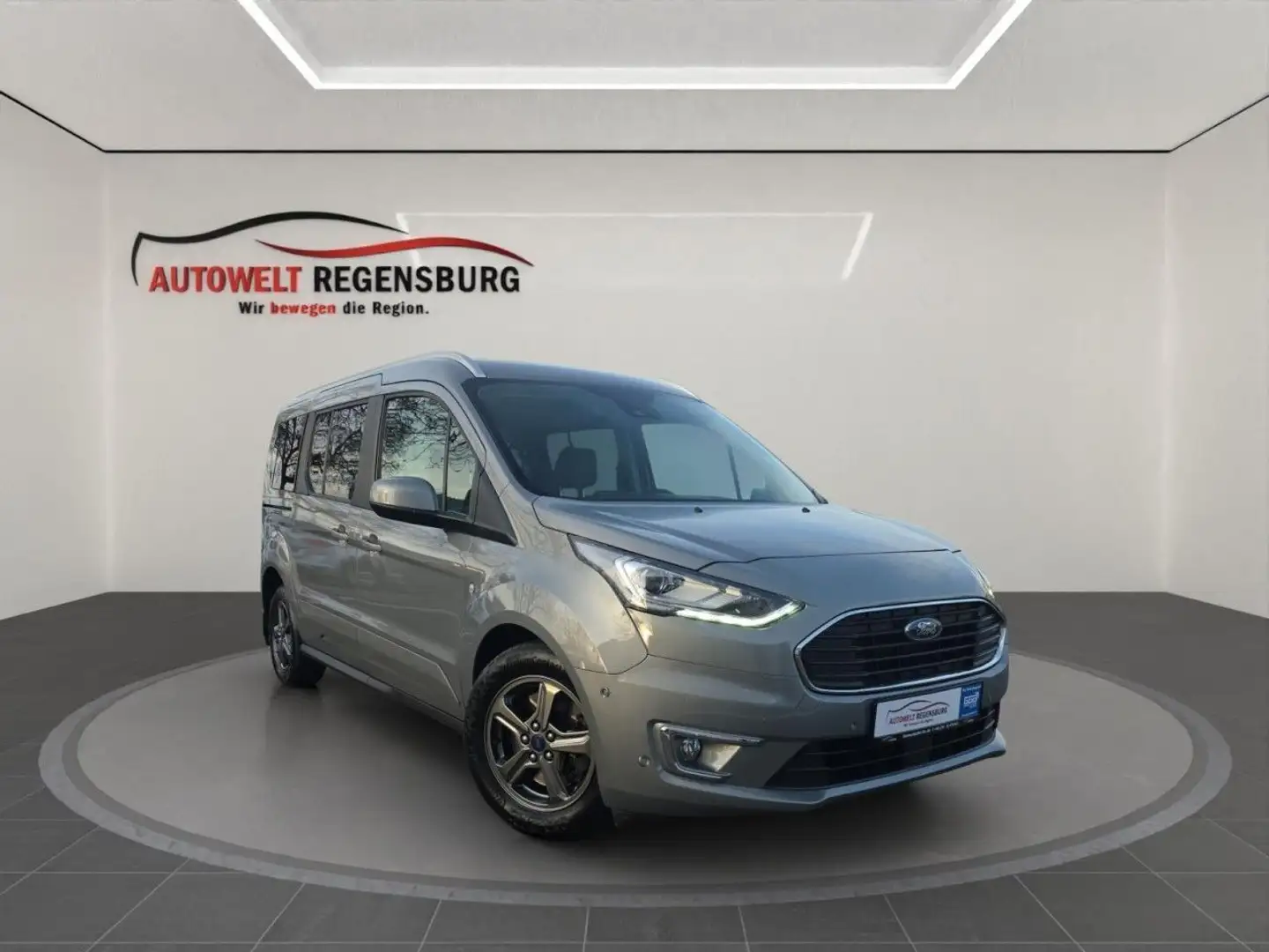 Ford Grand Tourneo Connect Titanium 1.5 7SIT 1H VOLL Argent - 1