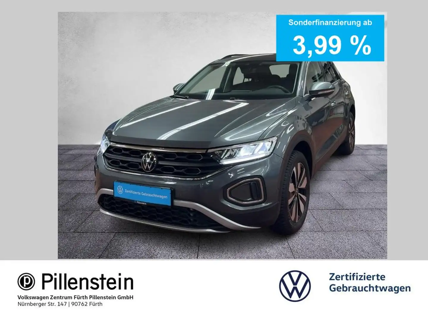 Volkswagen T-Roc MOVE 2.0 TDI DSG LED NAVI SITZH. KAMERA Grigio - 1