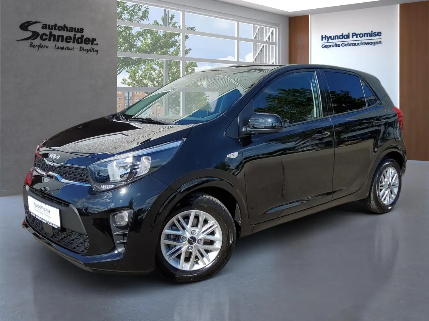 Kia Picanto 1.0 Automatik VISION SHZ/DAB+/KAMERA/CARPLAY Nero - 1