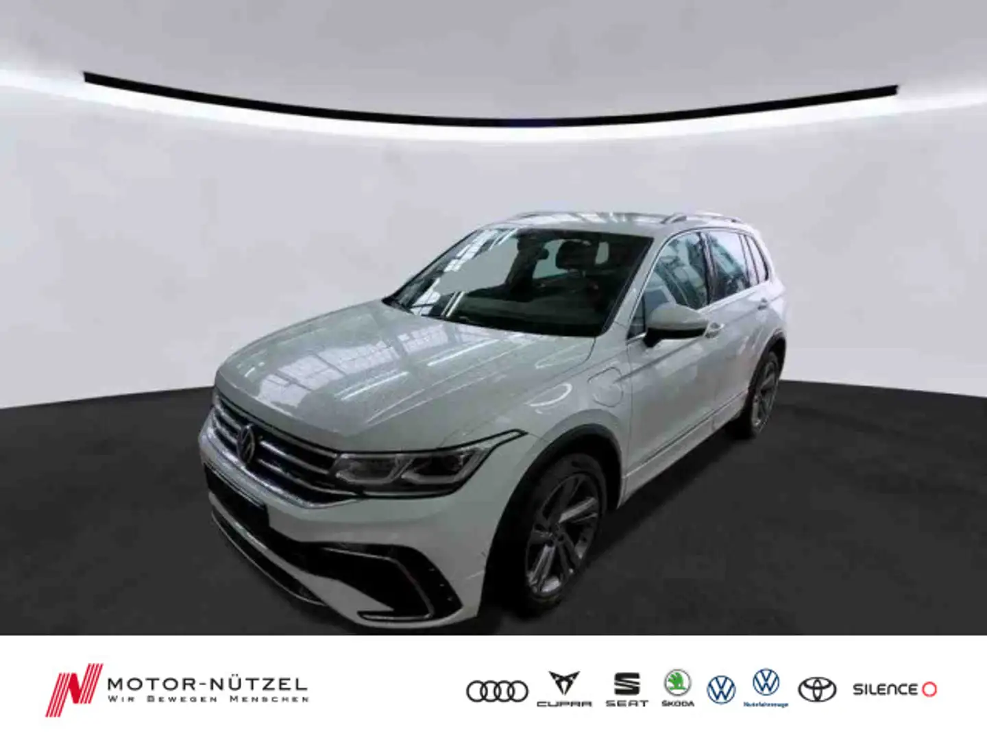 Volkswagen Tiguan 1.4 TSI eHybrid R-LINE MATRIX+NAVI+ACC Weiß - 1