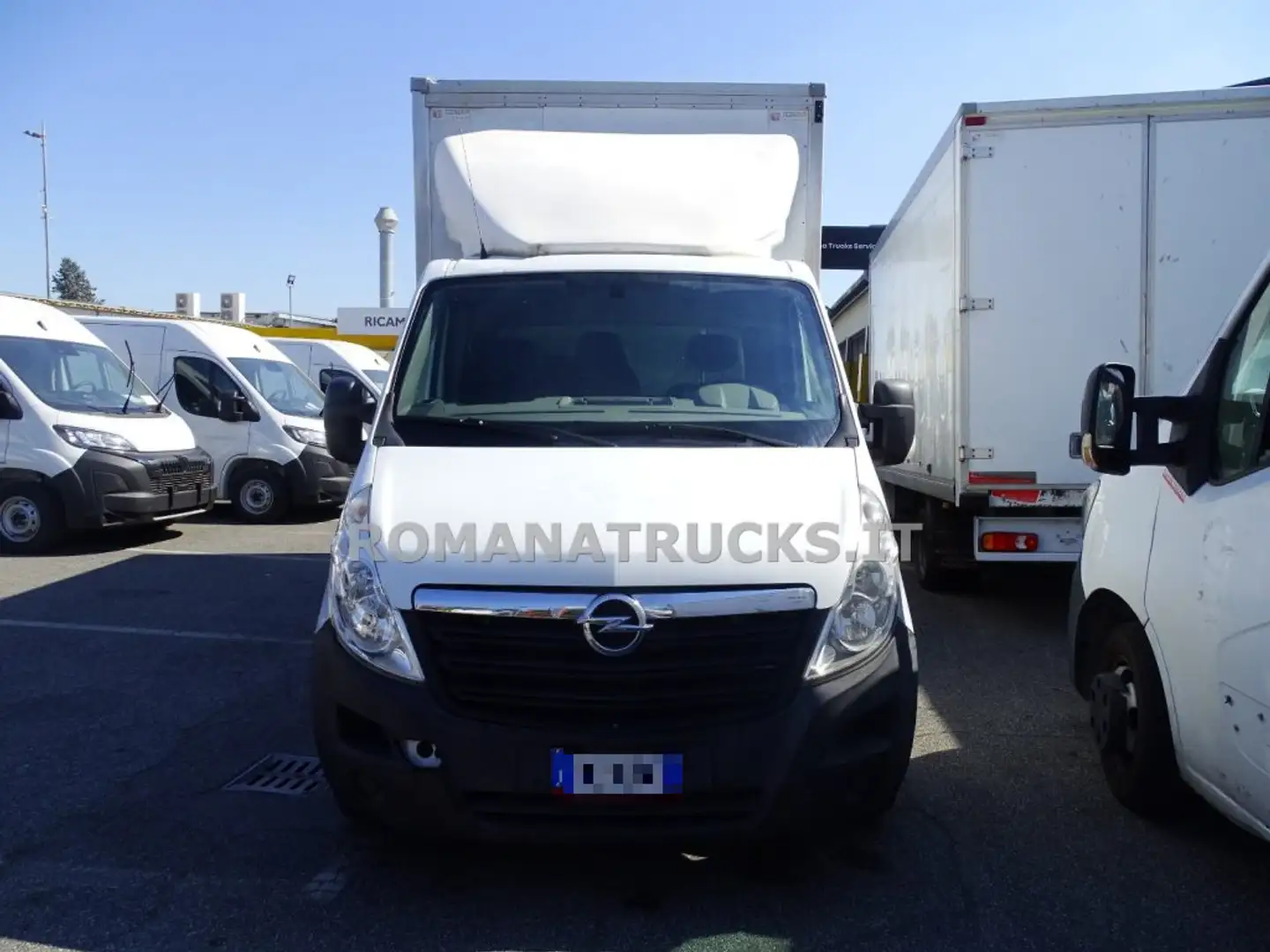 Opel Movano 130CV FURGONATURA IN LEGA + SPONDA PRONTA CONSEGNA Blanc - 2