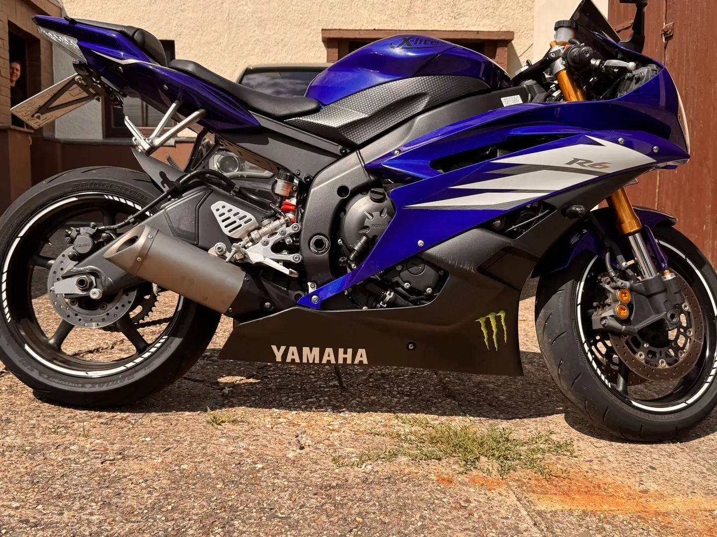 Yamaha YZF-R6 RJ11 Bleu - 1