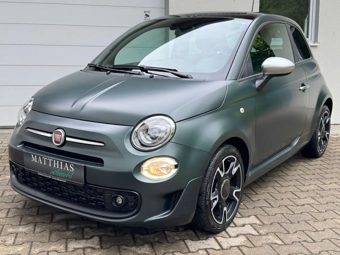 Fiat 500 RockStar 1.0l 69PS/GrünMatt/Pano/Blue&ME/DAB Vert - 1