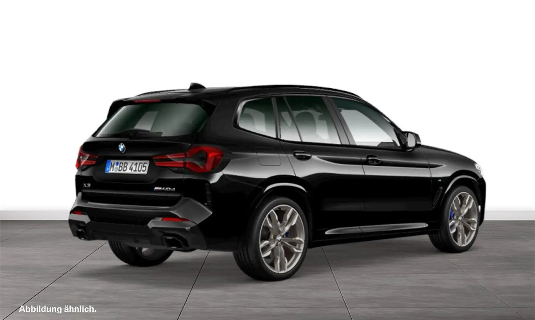 BMW X3 M 40d M SPORT+STANDHZG+HEAD UP+LASERLICHT Noir - 2