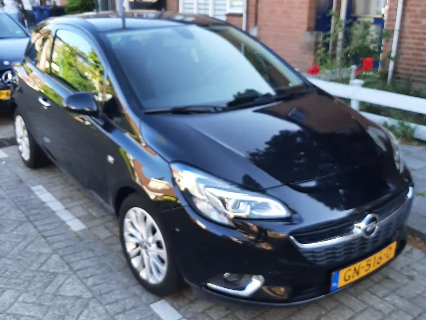 Opel Corsa-e Corsa-e 1.0 Turbo Cosmo Zwart - 1