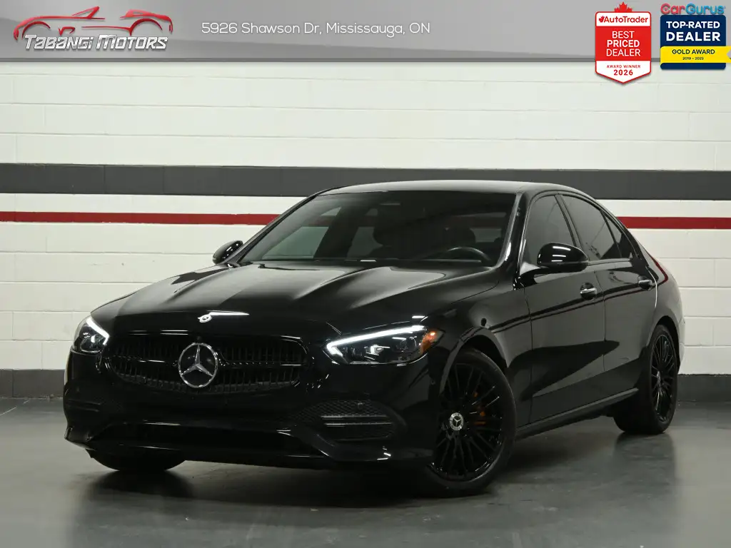2022 Mercedes-Benz C-Class Sedan 300 4MATIC Navigation HUD 360CAM Ambient Light
