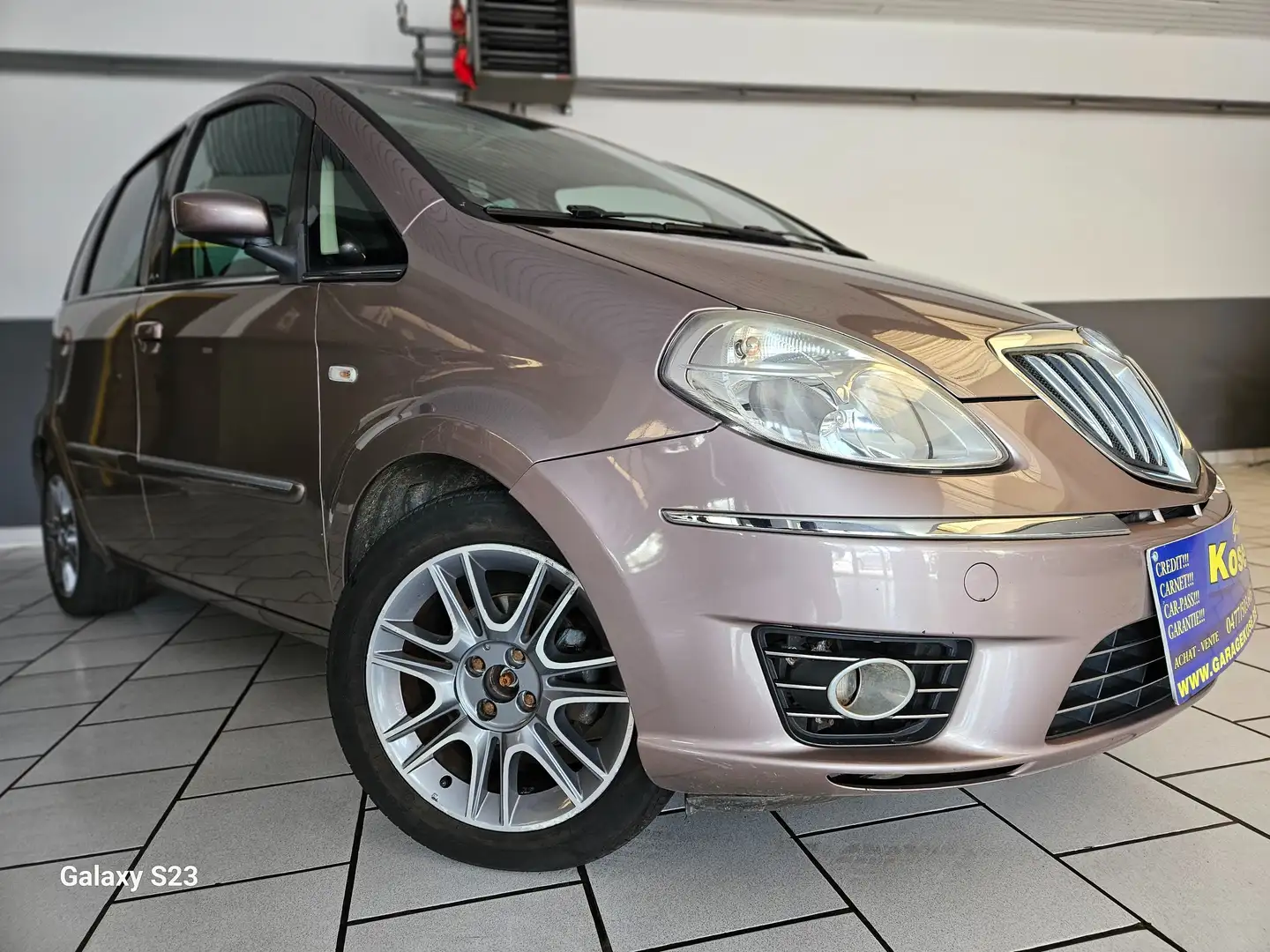 Lancia MUSA 1.4i 95cv//CLIMATISATION//BOITE AUTO//CAR-PASS Gri - 2