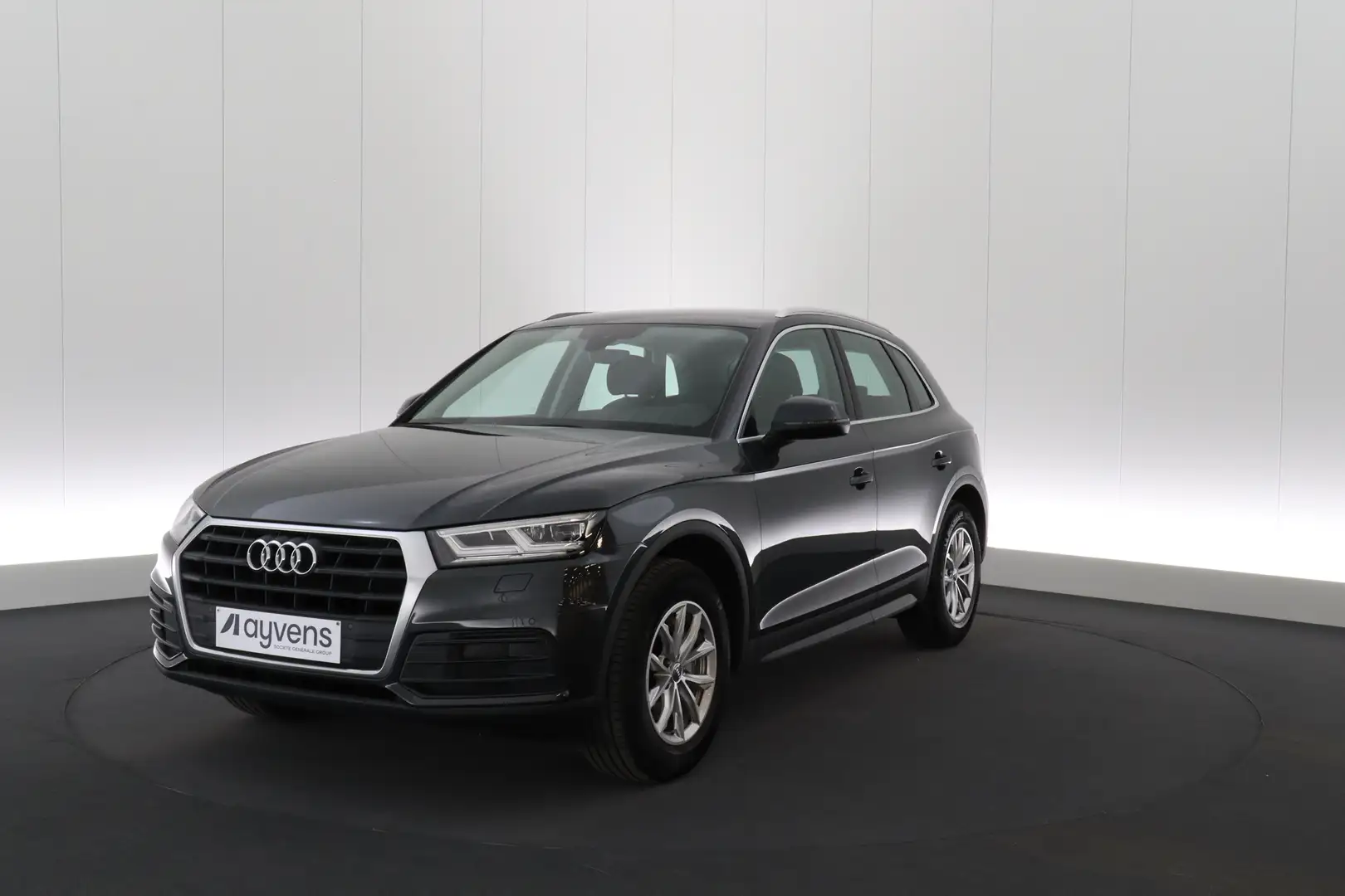 Audi Q5 35 TDi Business Ed. S-Tronic LEDER/CUIR LED GPS PD Gris - 1