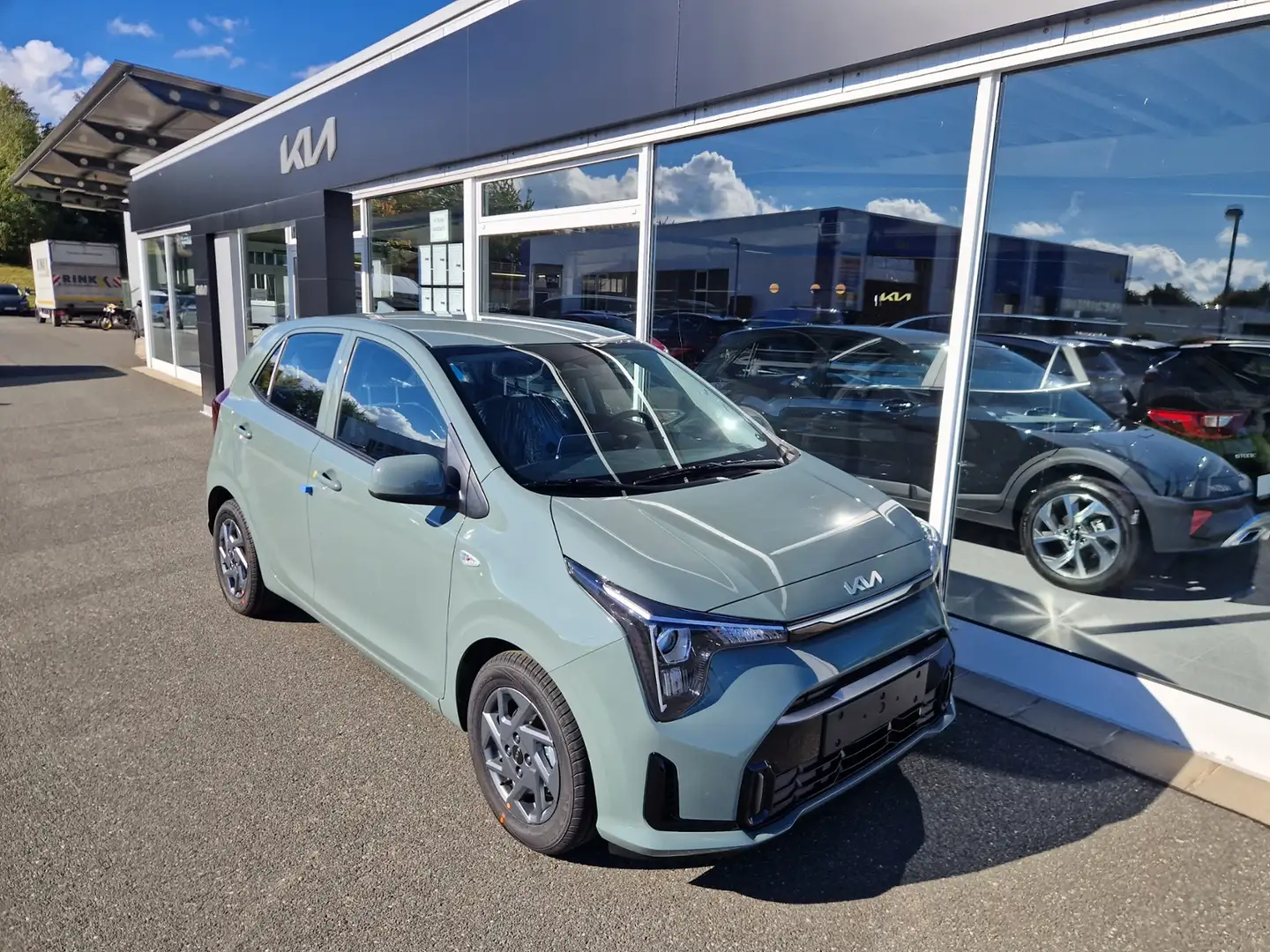 Kia Picanto 1,0 GDI Vision Navi Kamera Sitzhzg Klima Alu Grün - 2